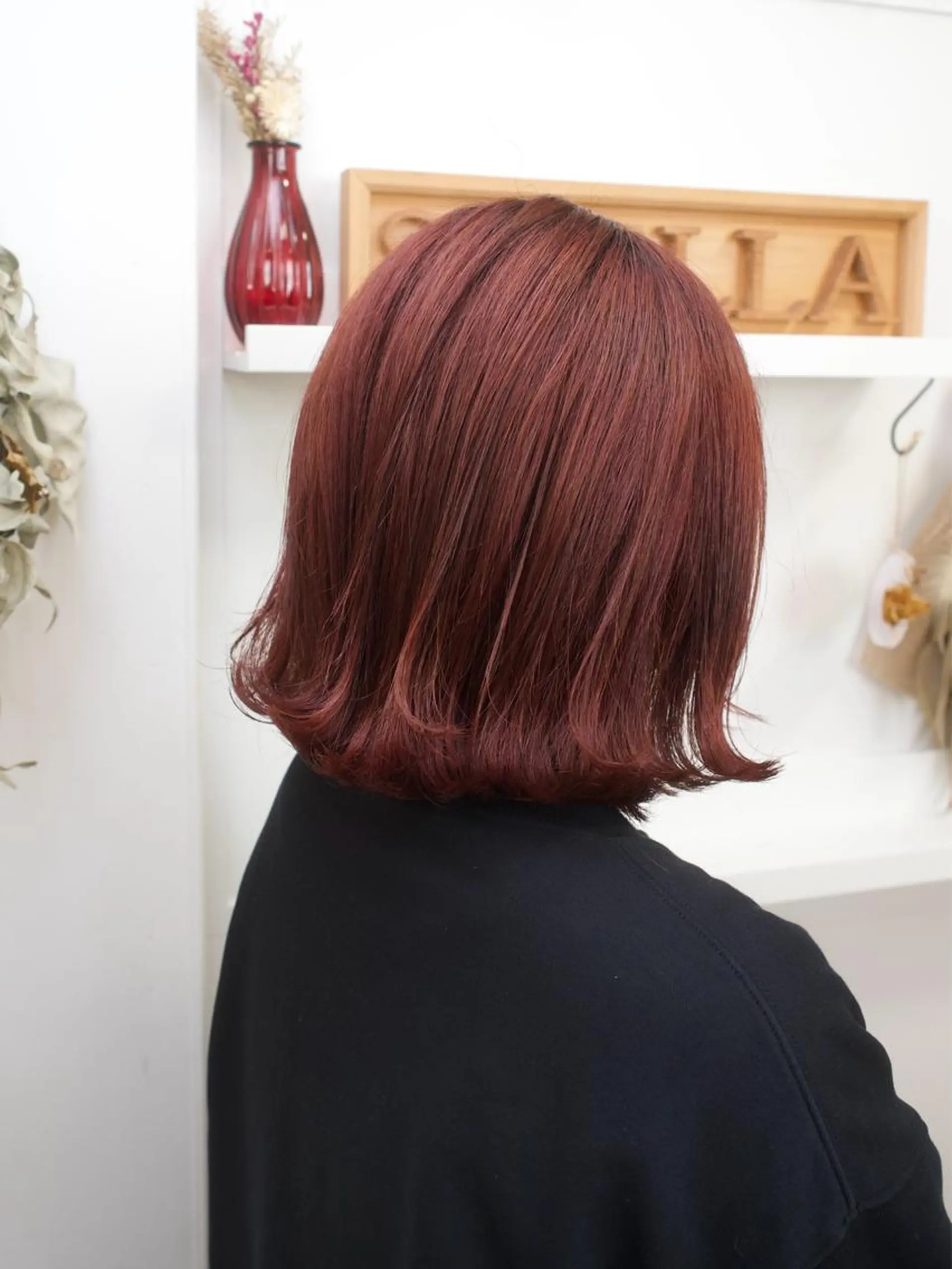ショート カラー ブリーチ ケアブリーチ ダブルカラー ヘアカラー トリートメント SALOWIN 神戸三宮店所属・【三宮/ブリーチ なしカラー】高田祐也のヘアスタイル