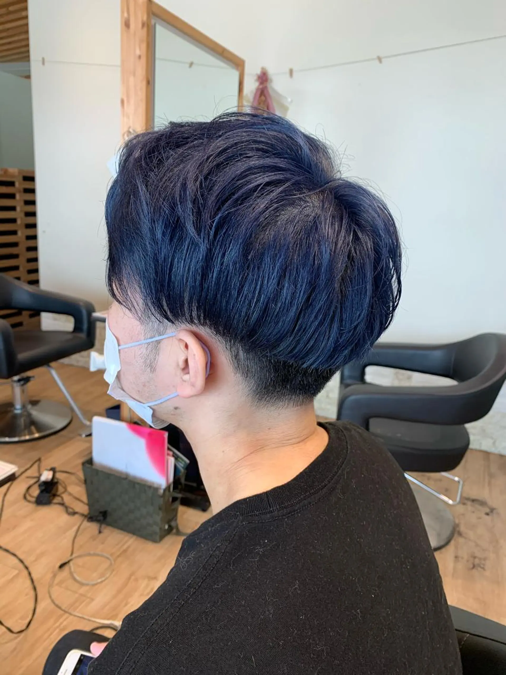 ショート カラー メンズ ヘアカラー 大久保 隆蔵のヘアスタイル