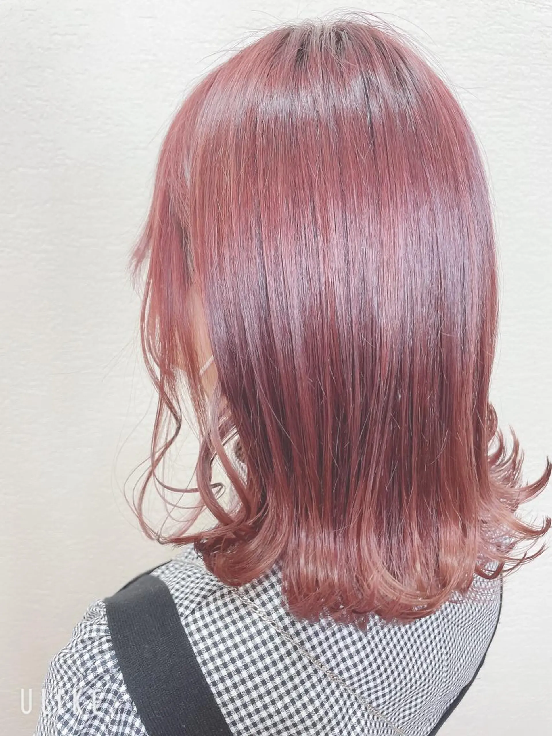 セミロング カラー レッドカラー ヘアカラー ❣️モードケイズ塚口 和田一将のヘアスタイル