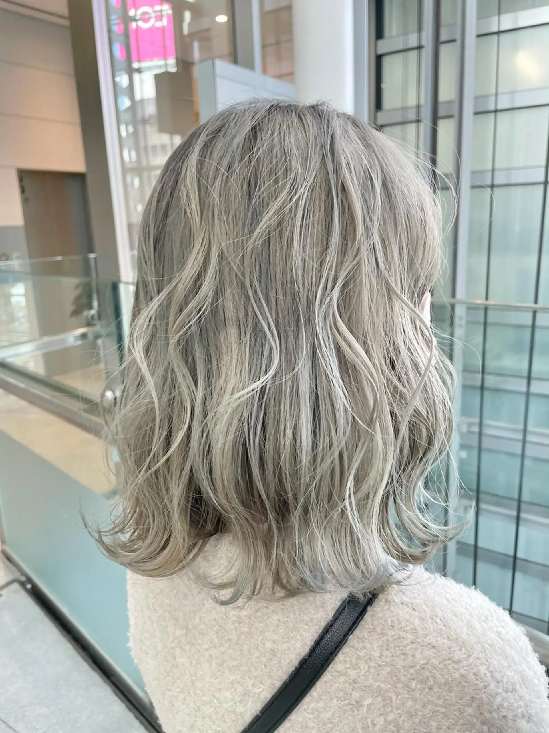 ミディアム ヘアカラー トリートメント 完全個室サロン💐 代表取締役💐梶谷のヘアスタイル