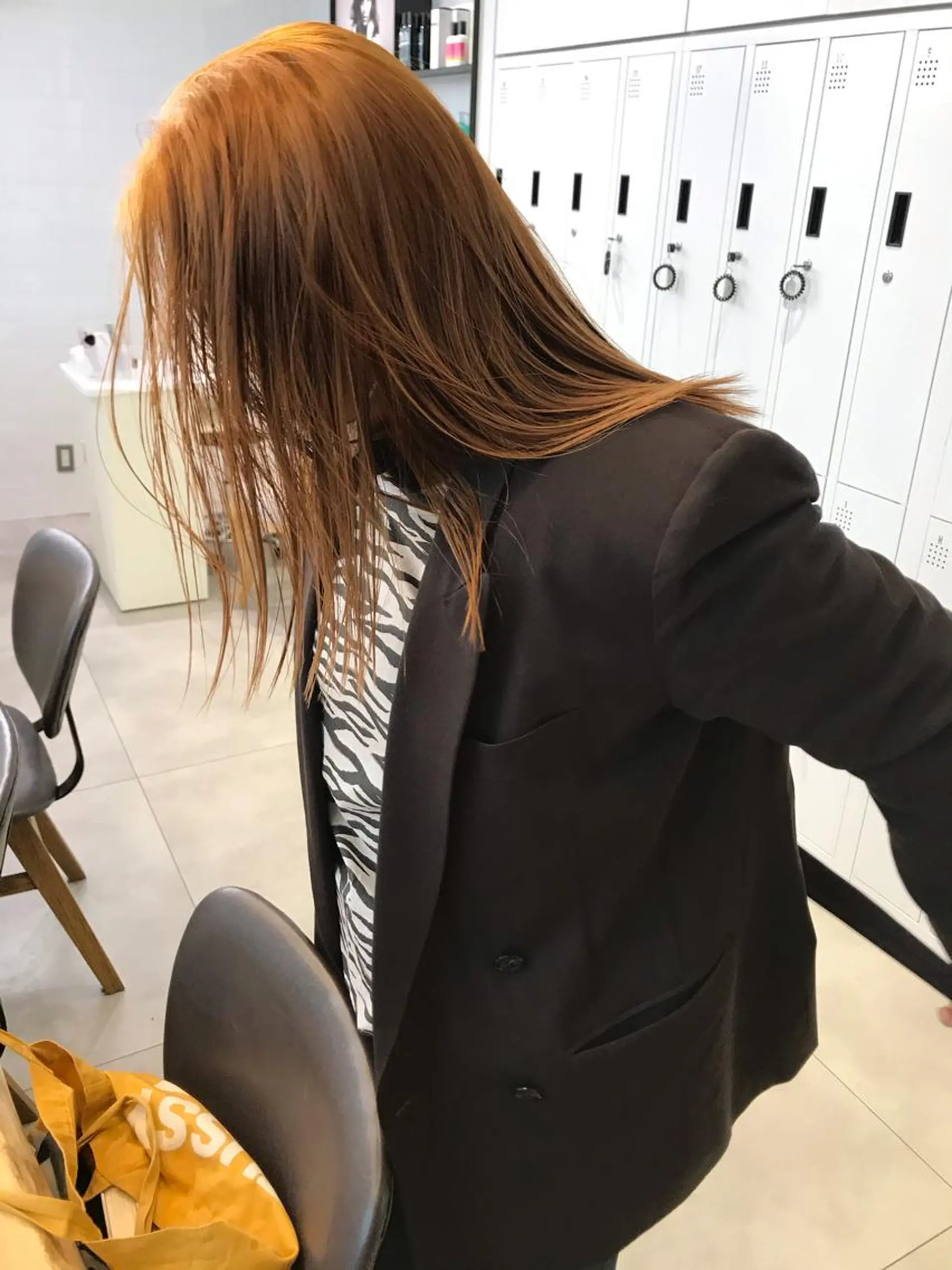 セミロング カラー カット パーマ 🇰🇷カルマパーマ kaito🇰🇷のヘアスタイル