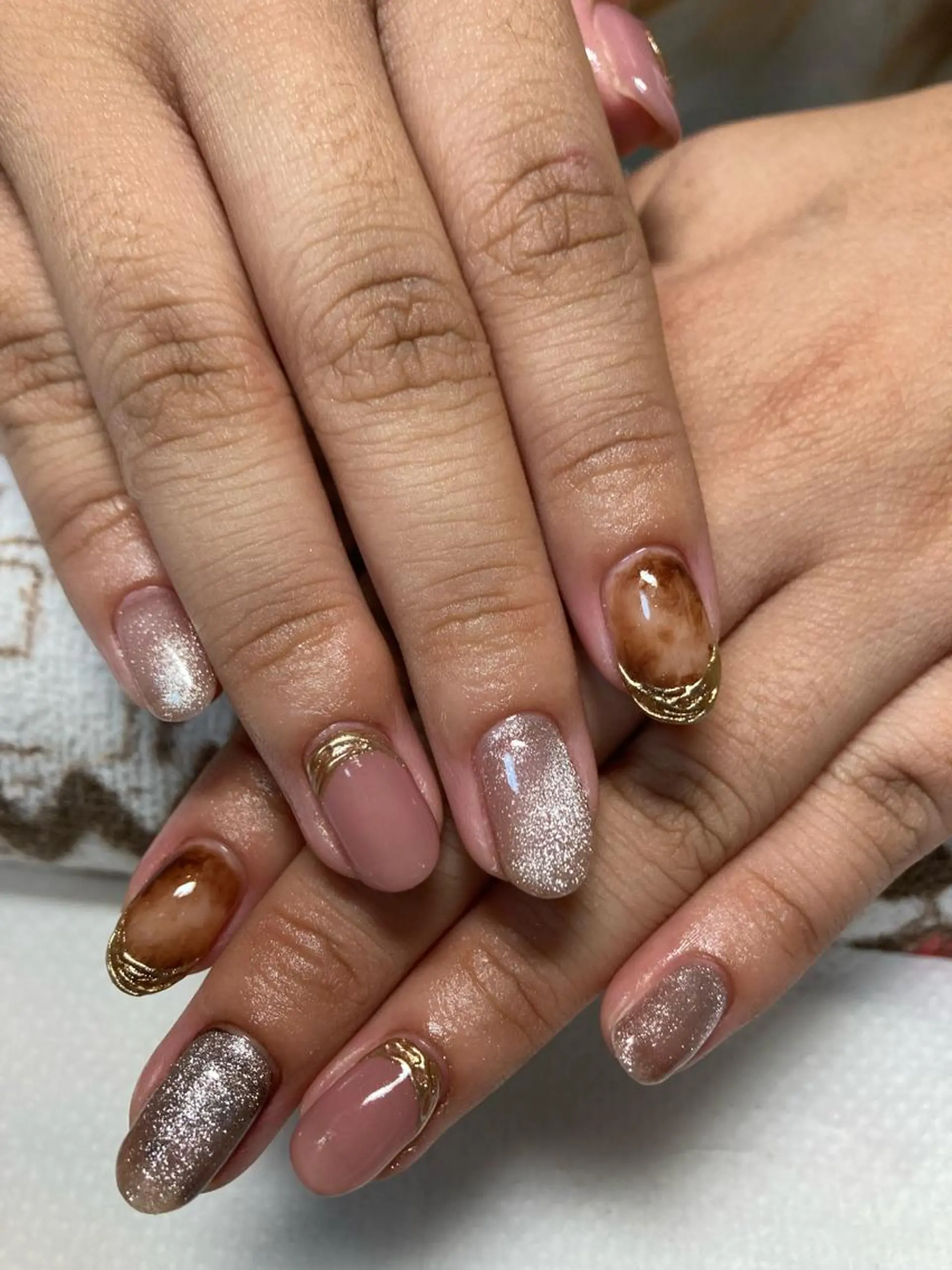 ネイル rukianail 新里のネイルデザイン