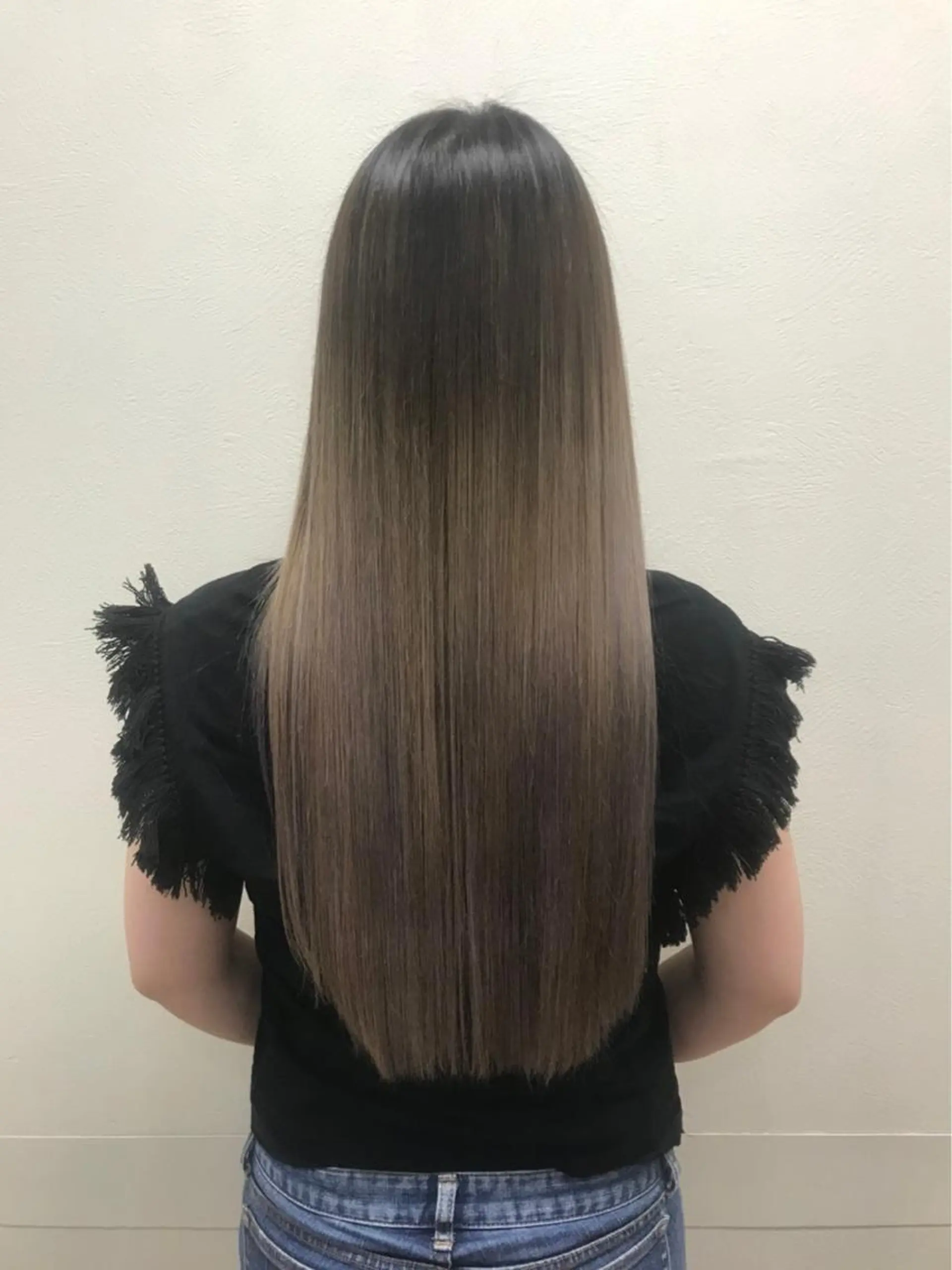 ロング カラー トリートメント MIKI /LAZO 千歳船橋のヘアスタイル