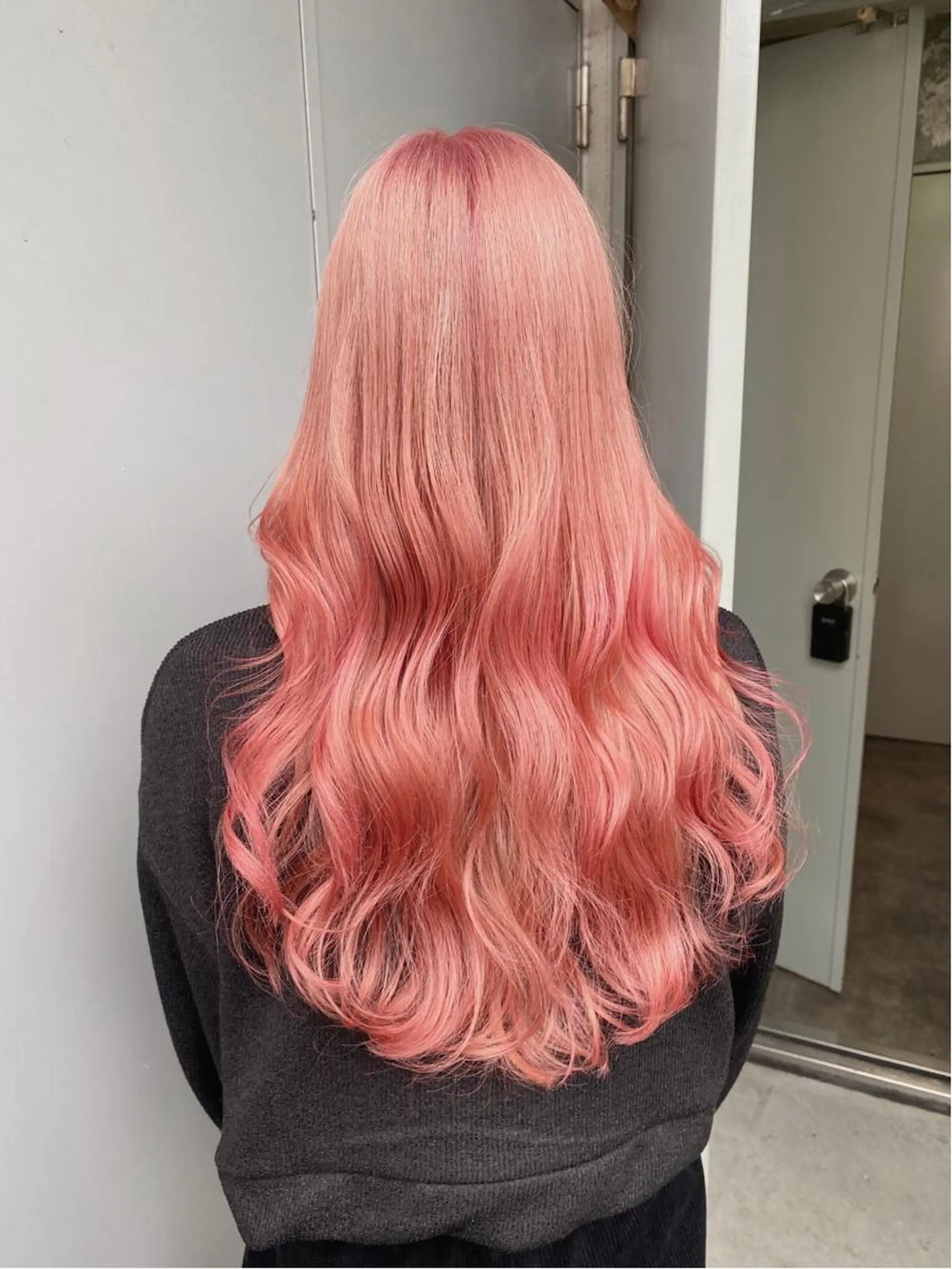 ロング カラー パーマモデル募集💖 まなみのヘアスタイル