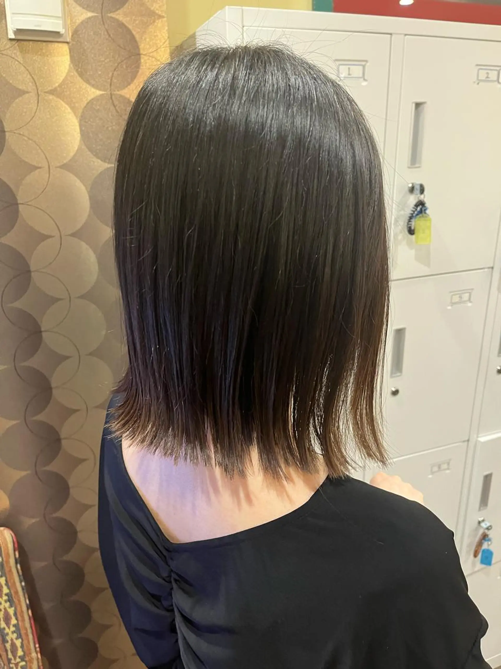 ショート 切りっぱなしボブ ボブ GALETTE UMEDA所属・森澤 叶実のヘアスタイル