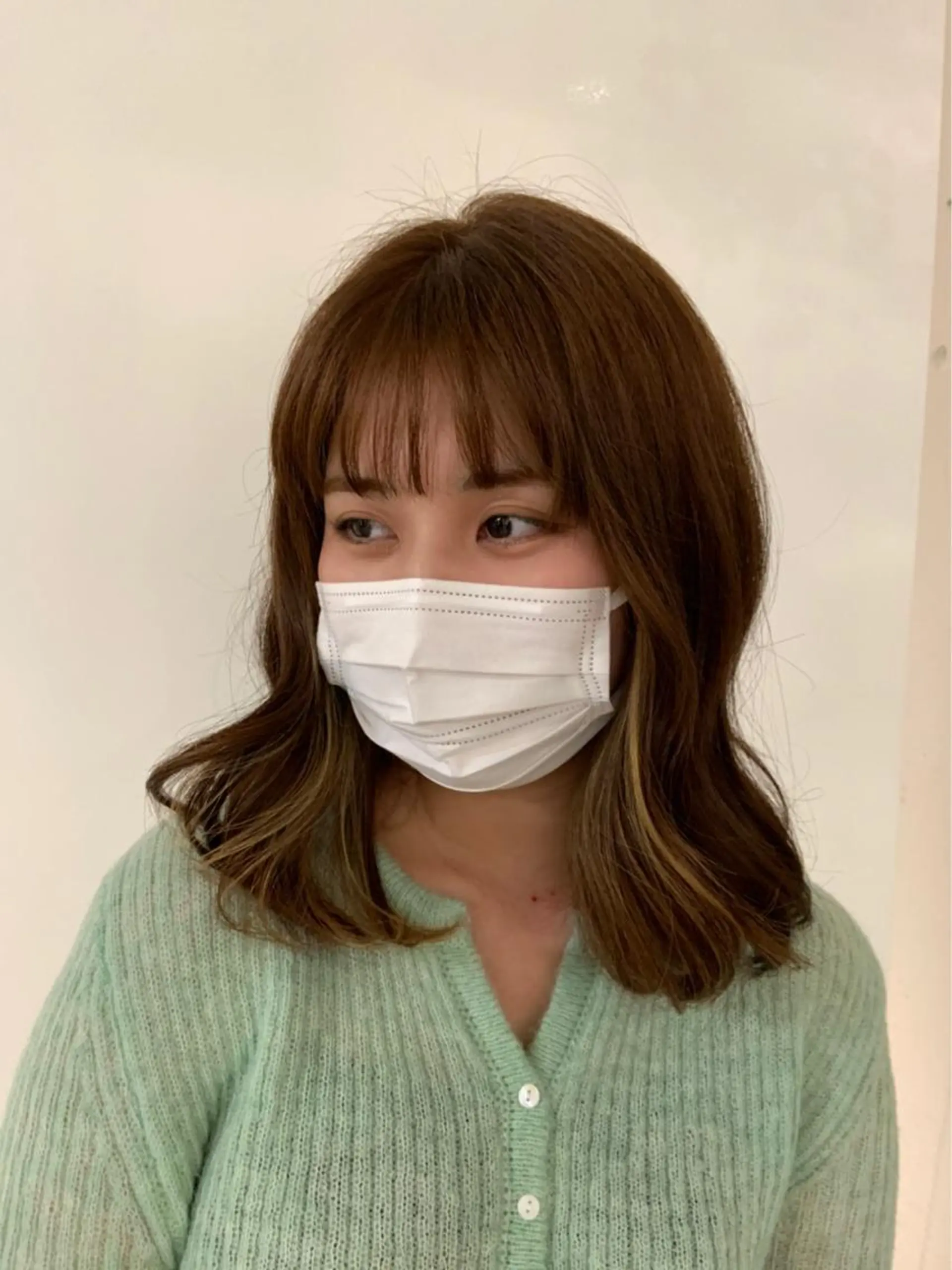 セミロング カラー インナーカラー UNU【ユヌ】所属・*UNU* RICOのヘアスタイル