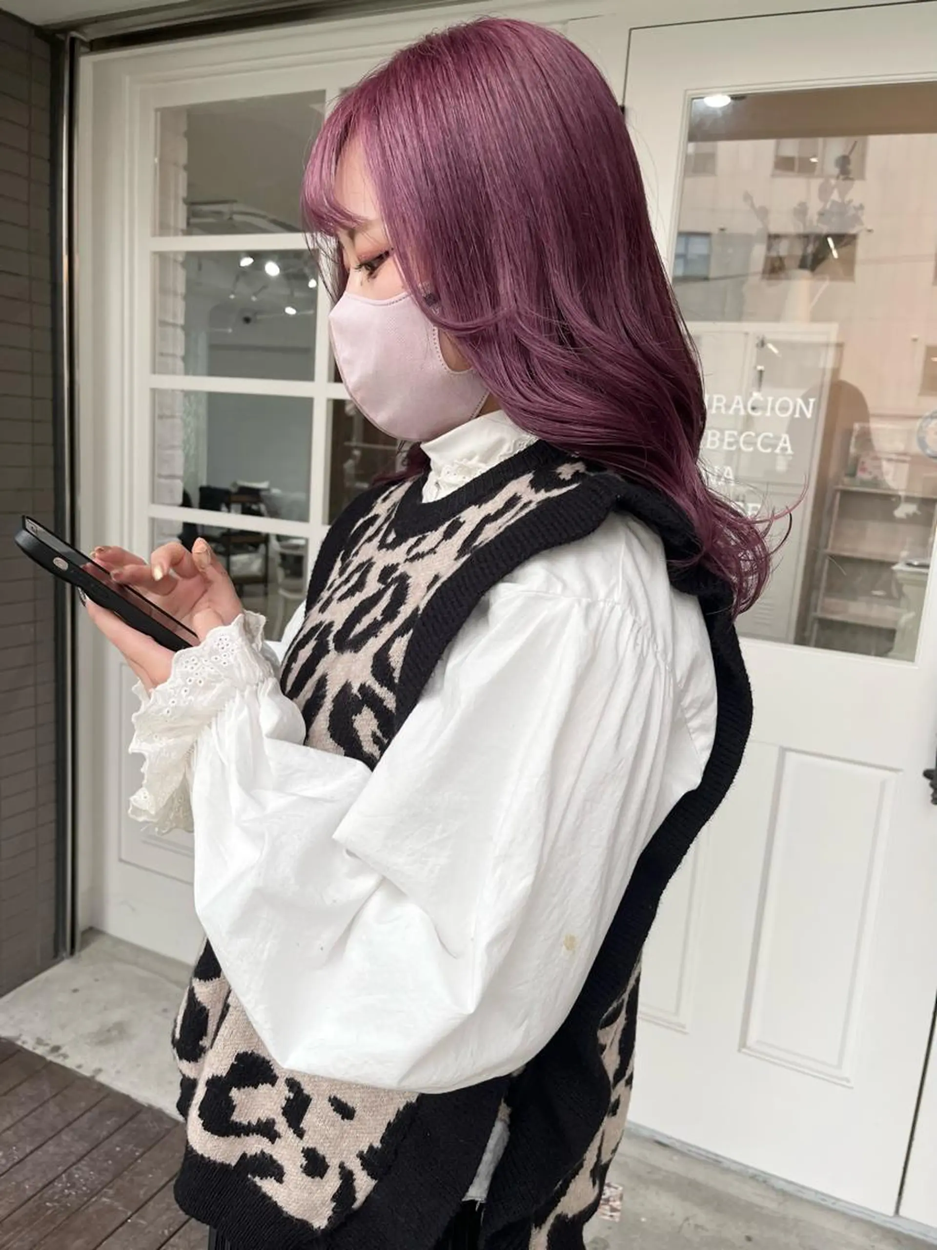 カラー KAYLEE ayanoのヘアスタイル