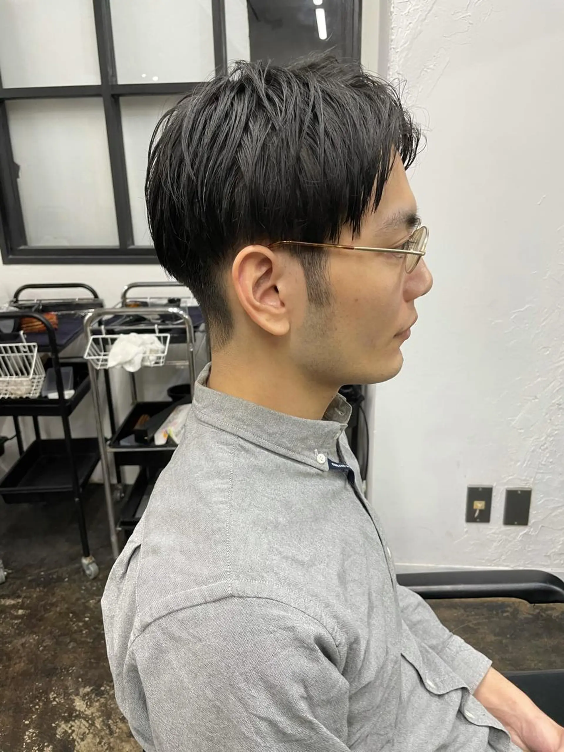 ショート メンズ メンズパーマ メンズ特化ryoのヘアスタイル