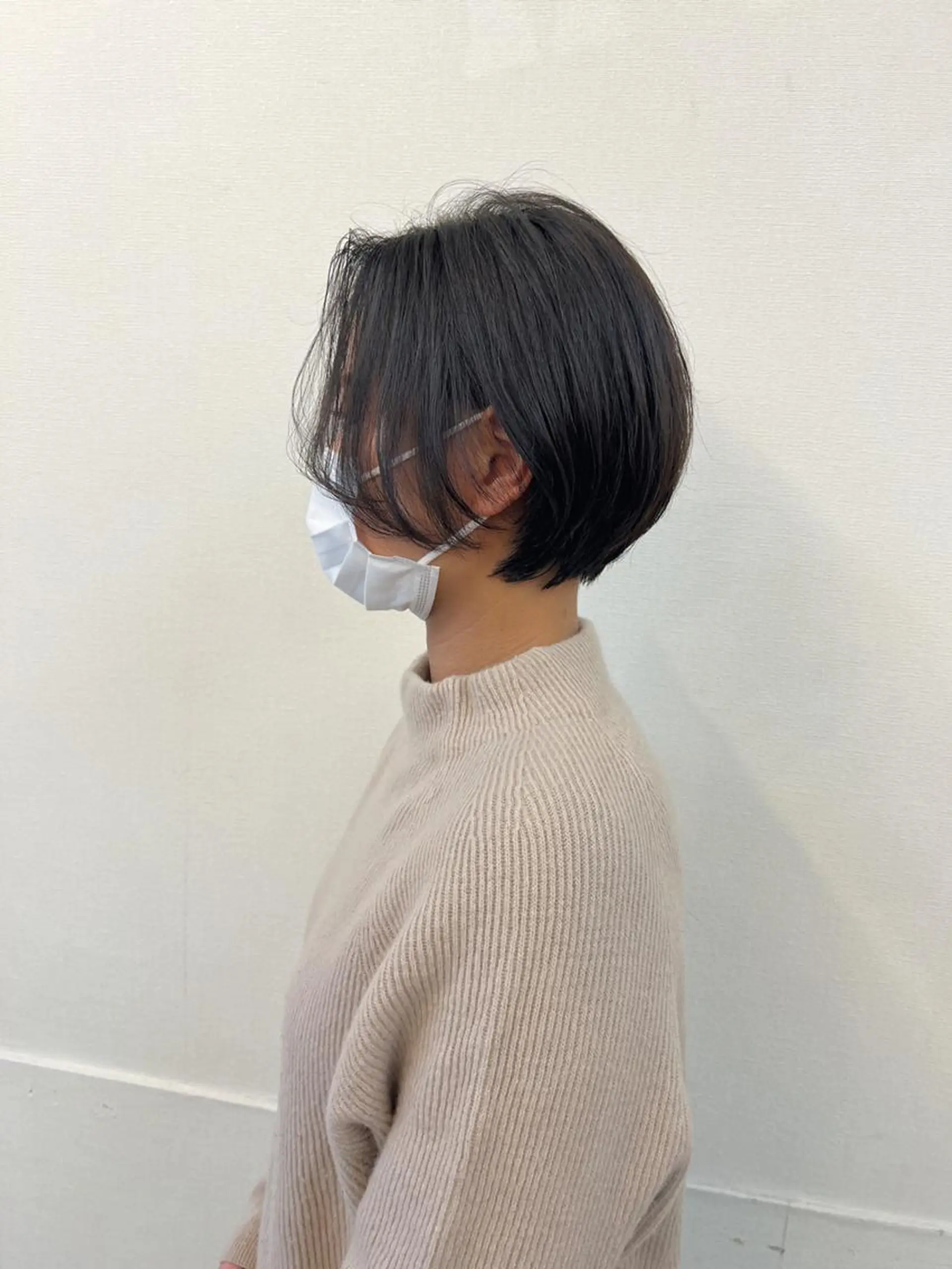 ショート ショートヘア トリートメント 崎山 瑠依のヘアスタイル