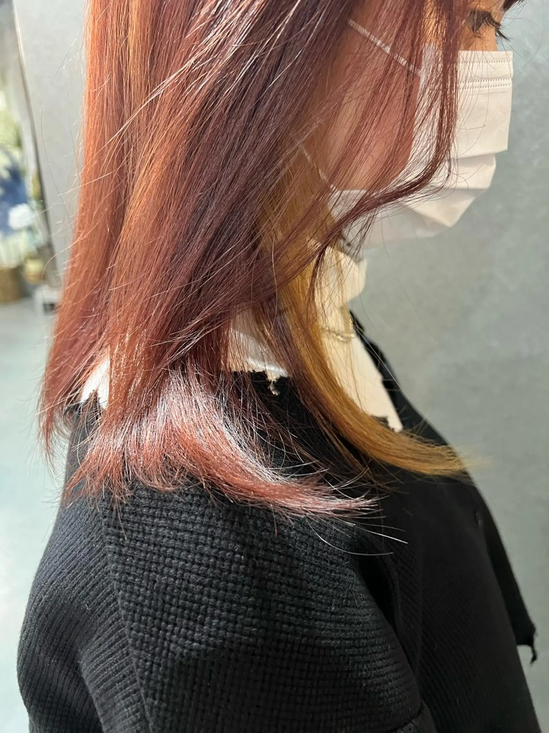 ミディアム カラー sherry所属・髪質再整color 🤎cut🤎ぐっちのヘアスタイル