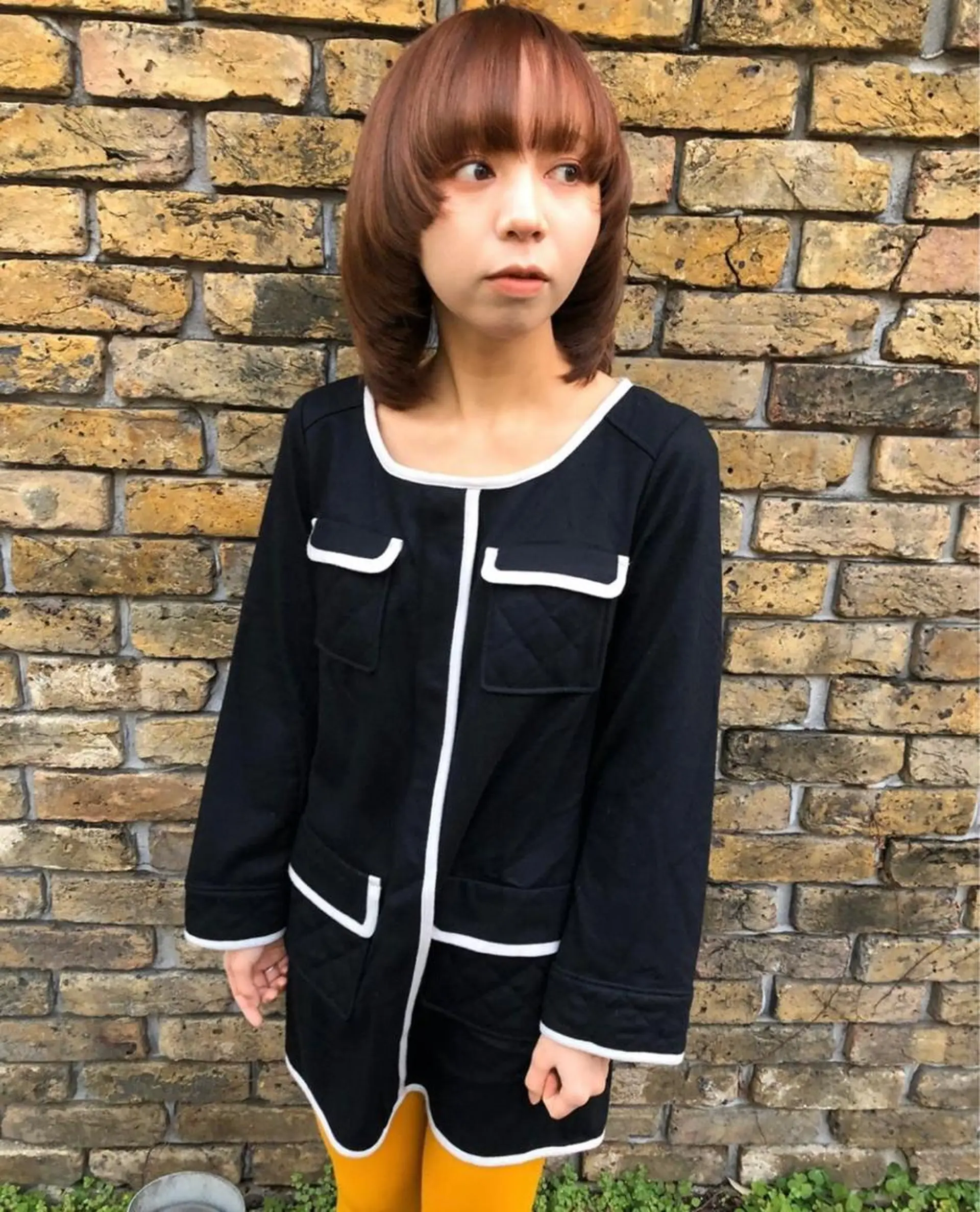 ミディアム カット ヘアカラー トリートメント vivre libre所属・vivre libreのヘアスタイル