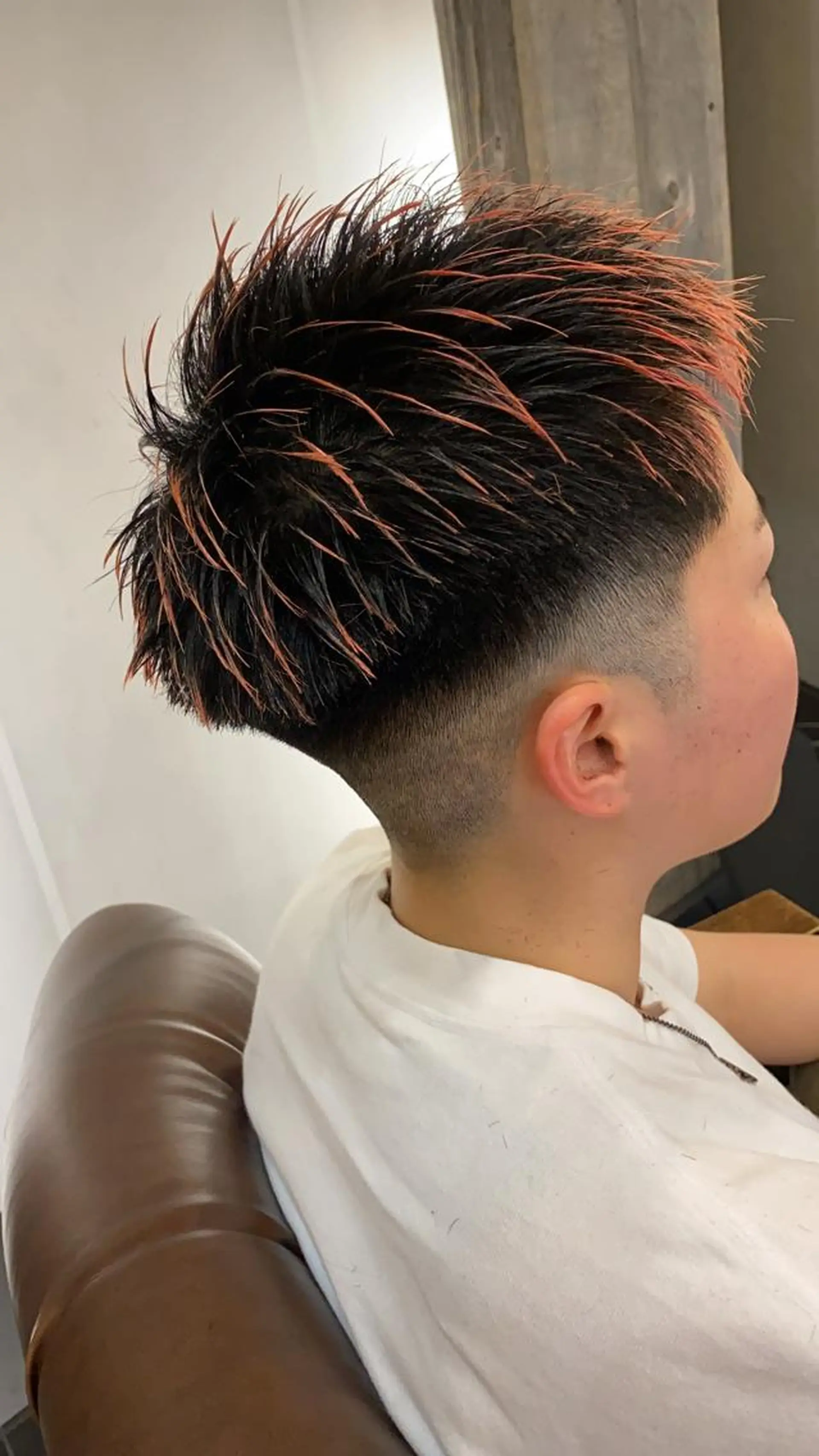 ショート メンズ フェードカット カット ヘッドスパ ヘアセット 🟢NEGi🟣 🫧髪質改善のヘアスタイル