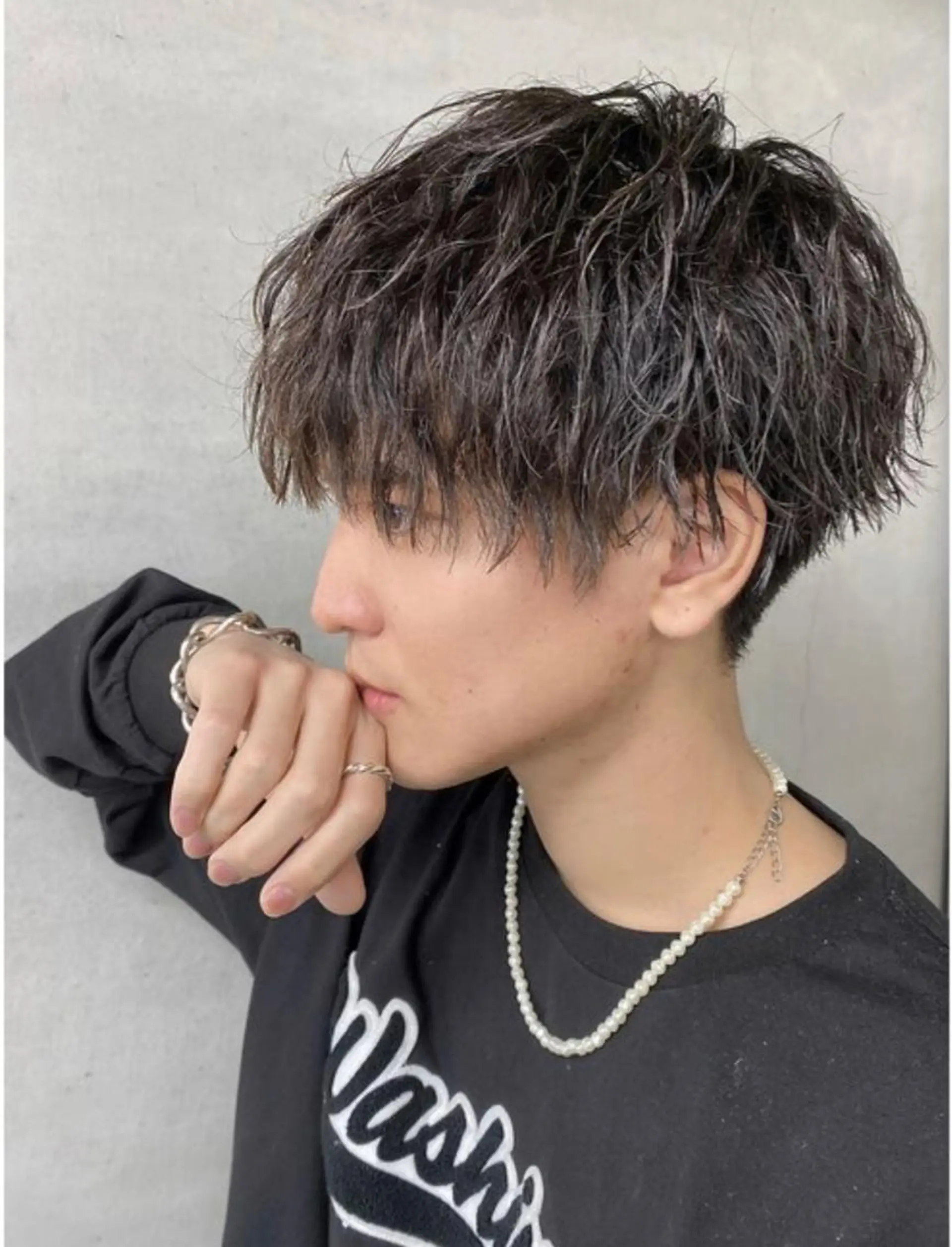 パーマ メンズ カット パーマ NO.1メンズパーマ メンズ特化　萱原大幹のヘアスタイル