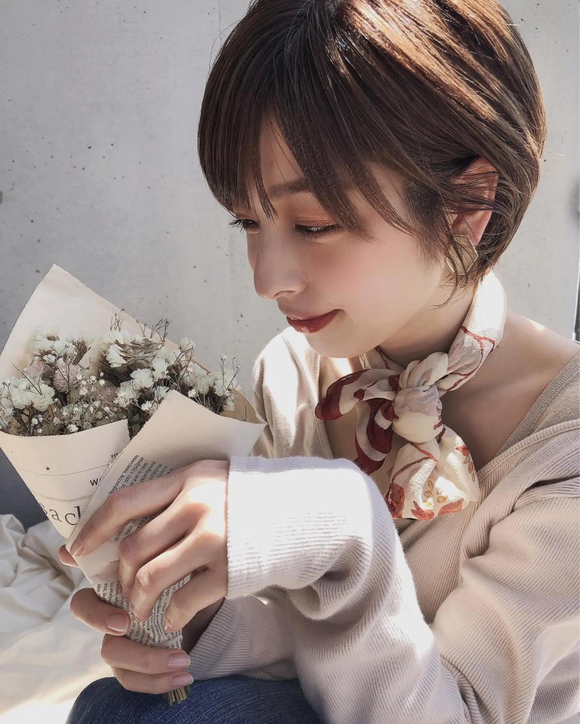 ショート カラー パーマ ヘアアレンジ メンズ ネイル マツエク・マツパ ショート/ボブ/ パーマ/柏原良亮のヘアスタイル