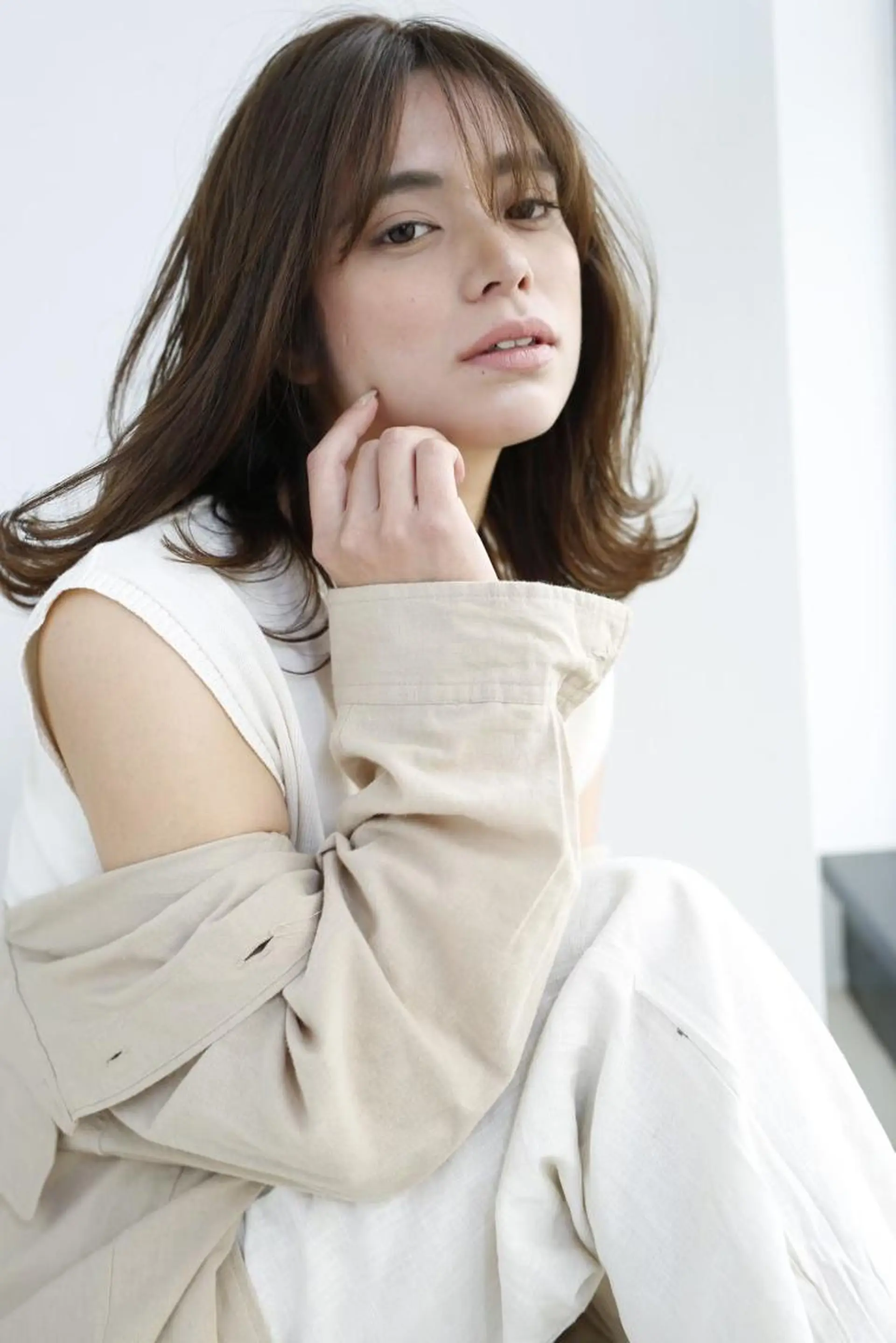 ショート 小顔カット✨ 透明感カラーのヘアスタイル