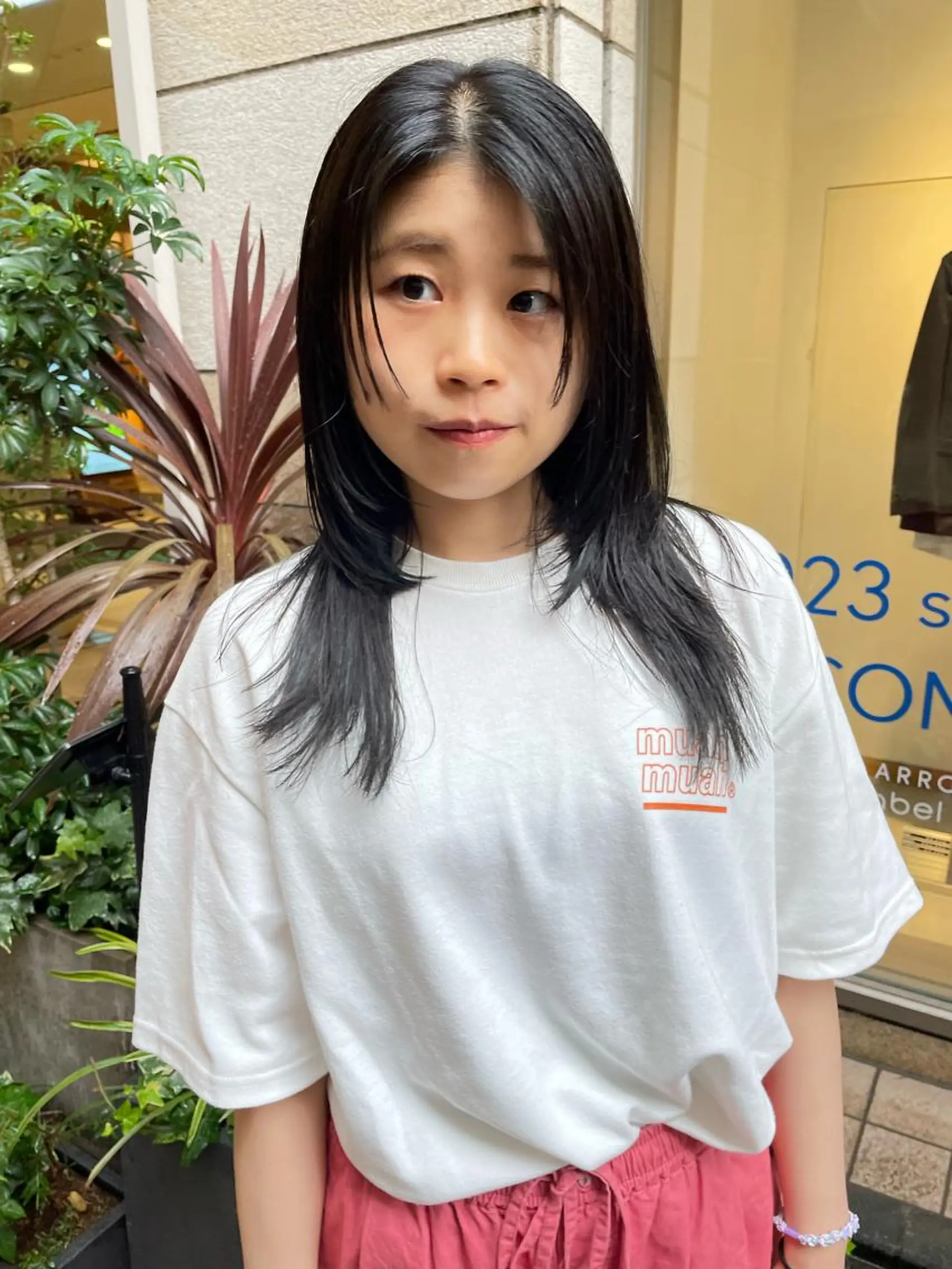 セミロング カラー カット ヘアカラー iet.所属・ウルフ/ボブ/耳ツボ ジュエリー◎ricoのヘアスタイル