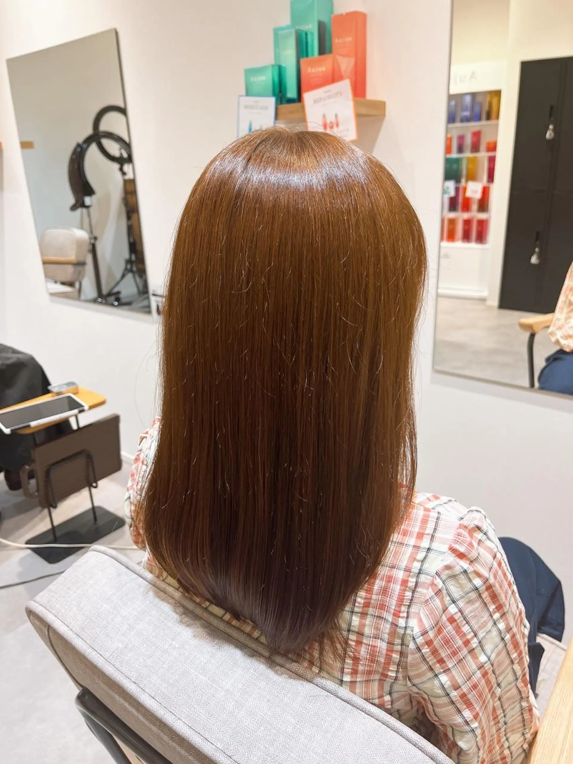 カラー ショートカット 🌸 飯野 舞桜のヘアスタイル