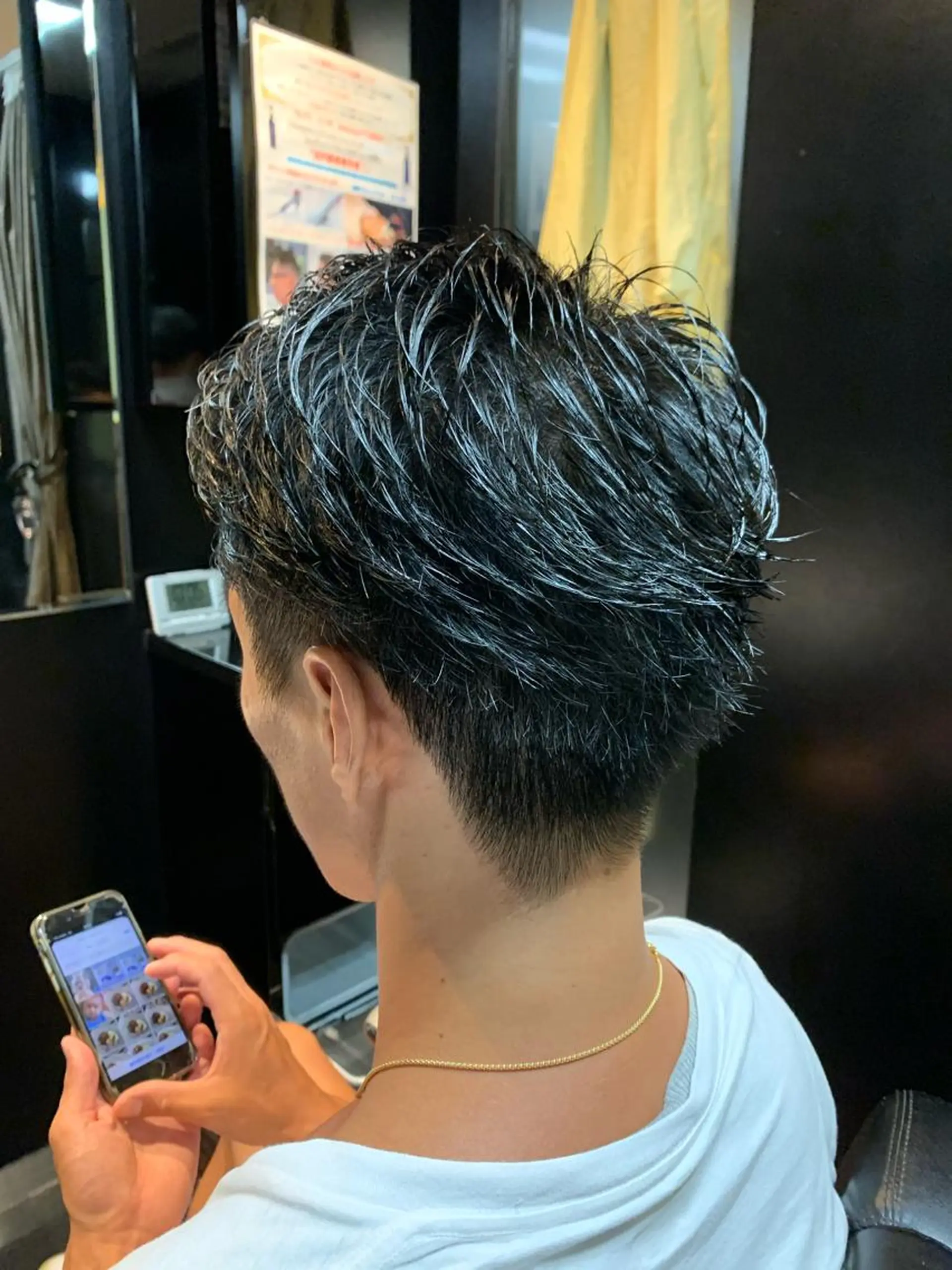 ショート メンズ ヒロ銀座 バーバーショップ神楽坂所属・ひらお あおとのヘアスタイル