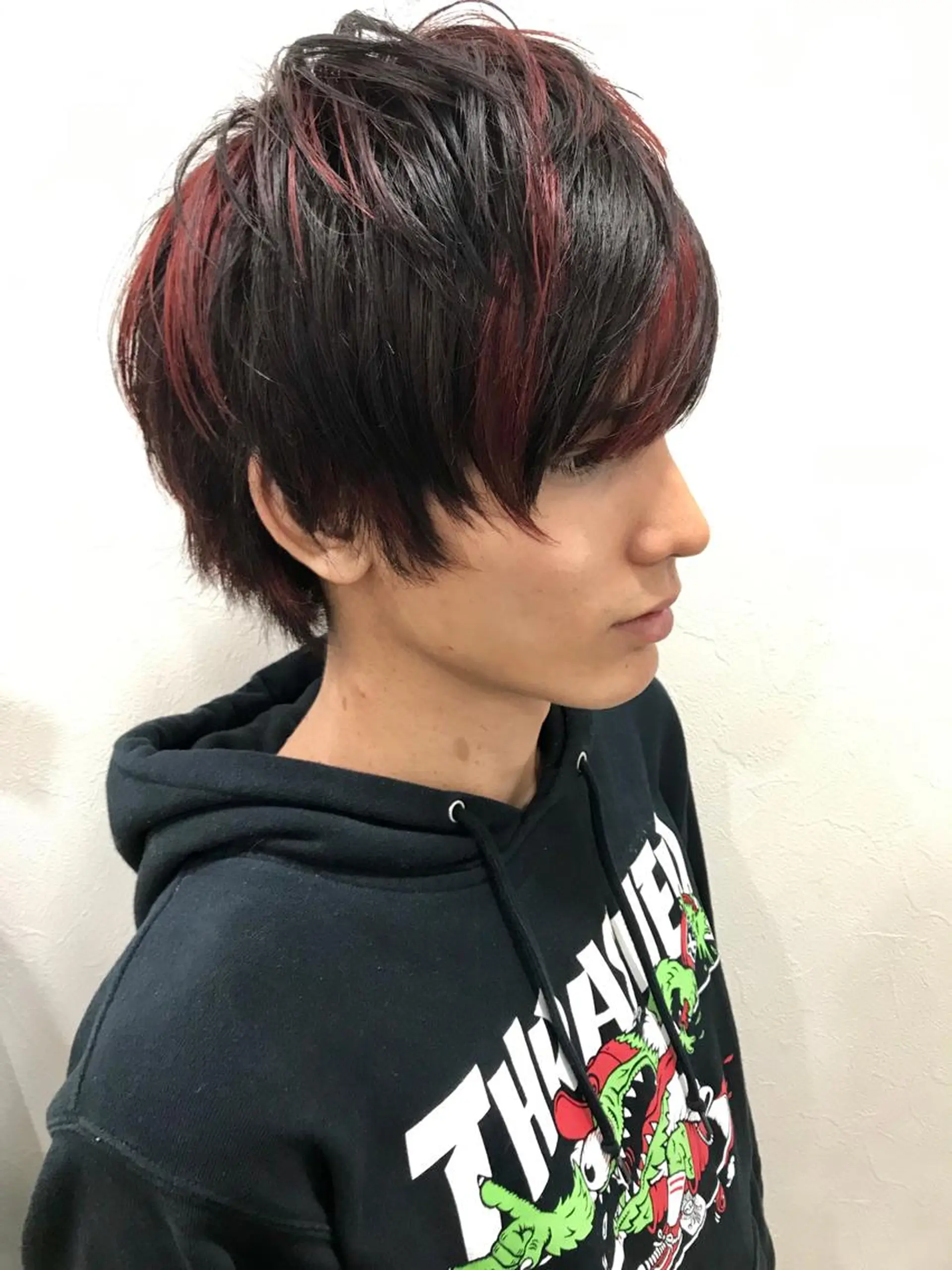 ショート カラー メンズ デザインカラー 髪質改善×METEO 店長 貞松直也のヘアスタイル