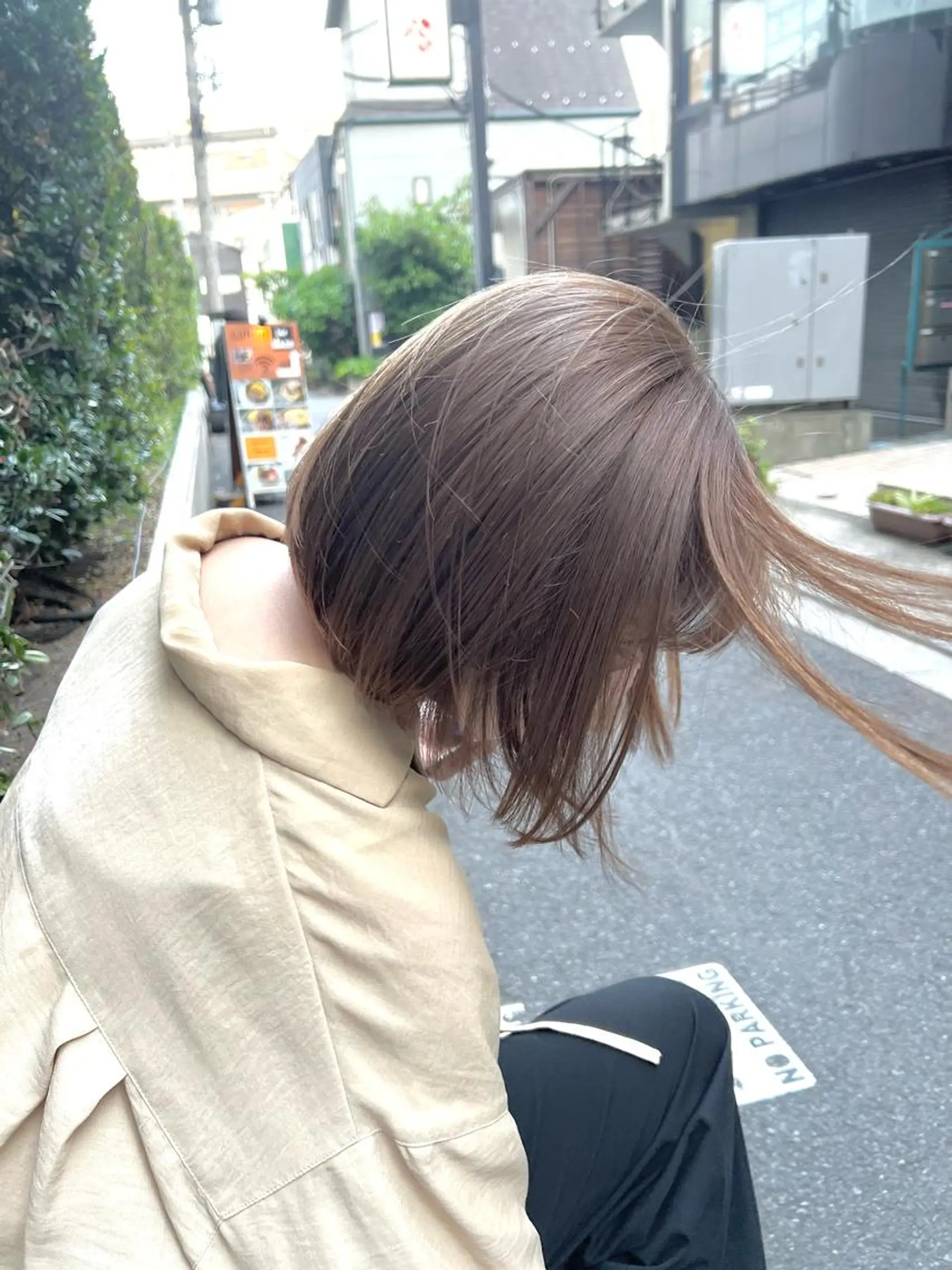 ショート カラー ヘアアレンジ ブリーチ ケアブリーチ ハイトーンカラー HARU//原宿🤍 リピート率NO.1のヘアスタイル