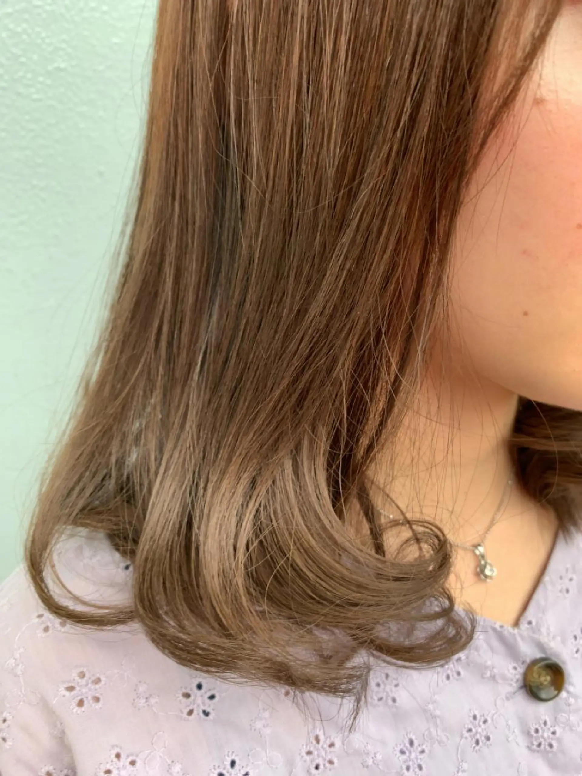 セミロング パーマ セミロングパーマ デジタルパーマ カット パーマ トリートメント less仙台所属・美髪専門美容師🏄 kazuレスlessのヘアスタイル