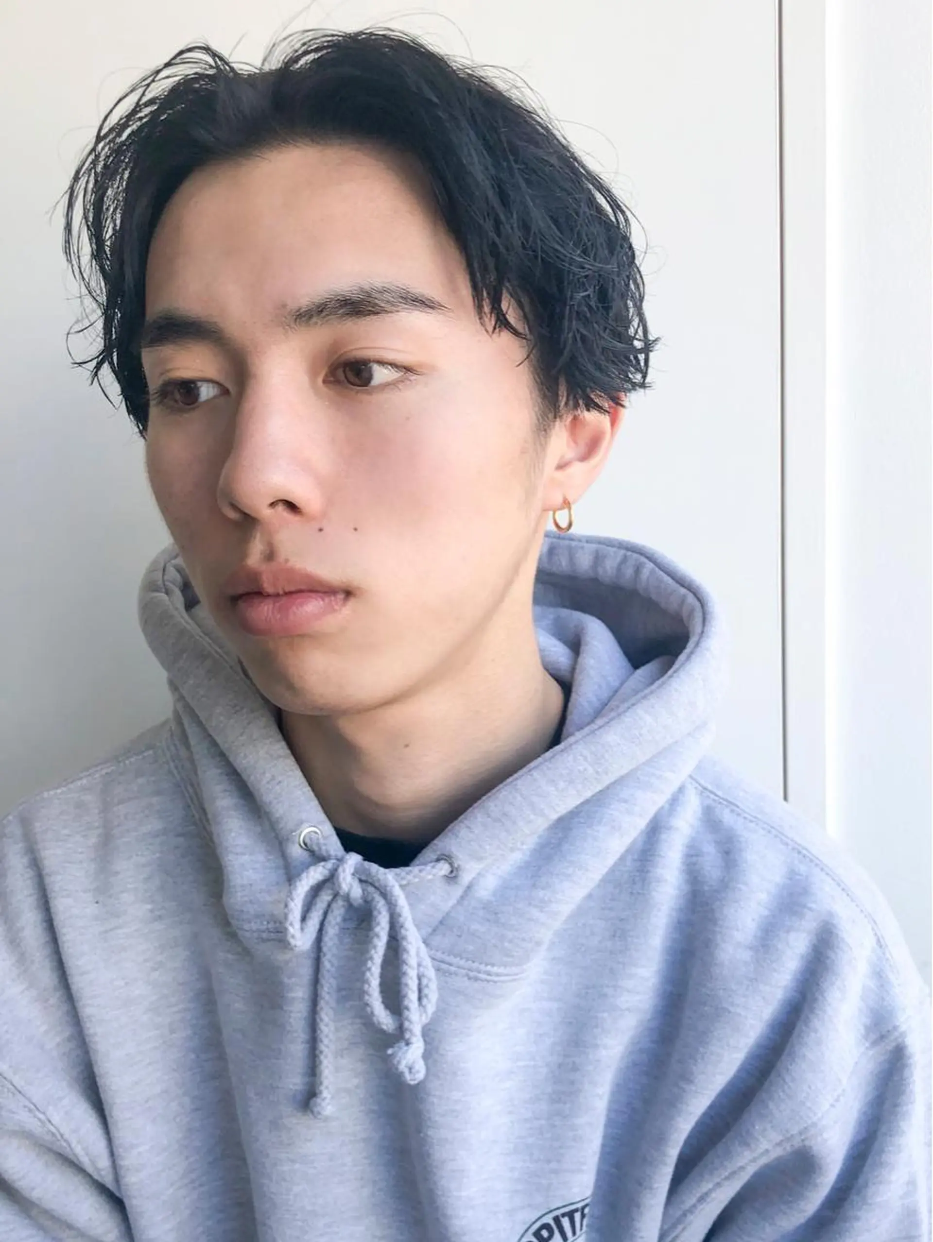 メンズ センターパート マッシュ カット 渋谷メンズカット/ 工藤靖也のヘアスタイル