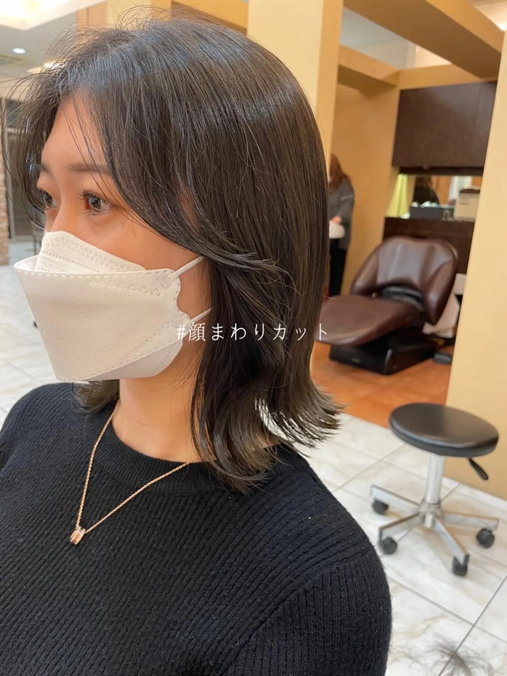 ミディアム カット ⭐️透け感カラー /齊藤容史⭐️のヘアスタイル