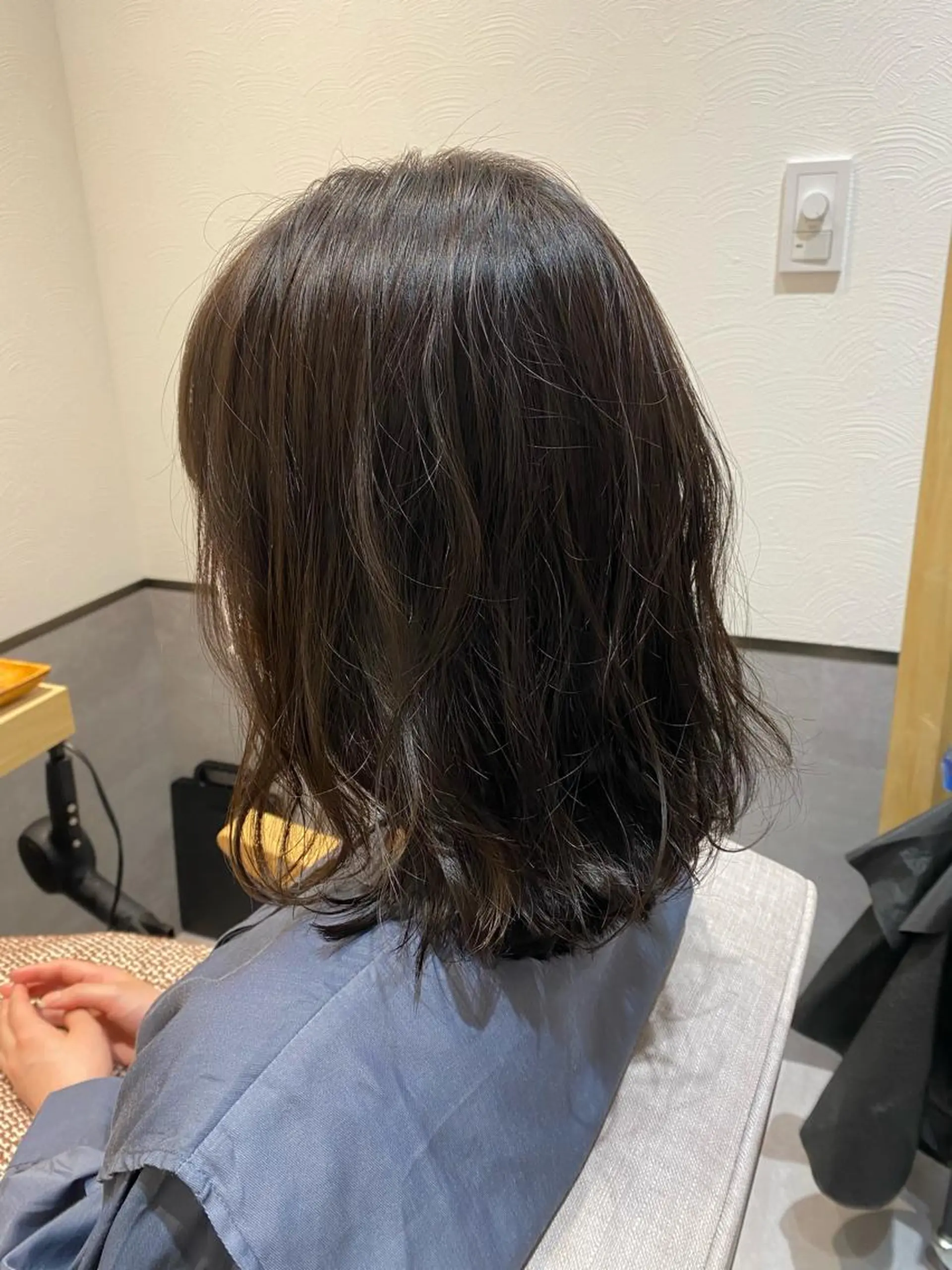 ミディアム カット ヘアカラー GO TODAY SHAiRE SALON 札幌店所属・やまぐち あやみのヘアスタイル