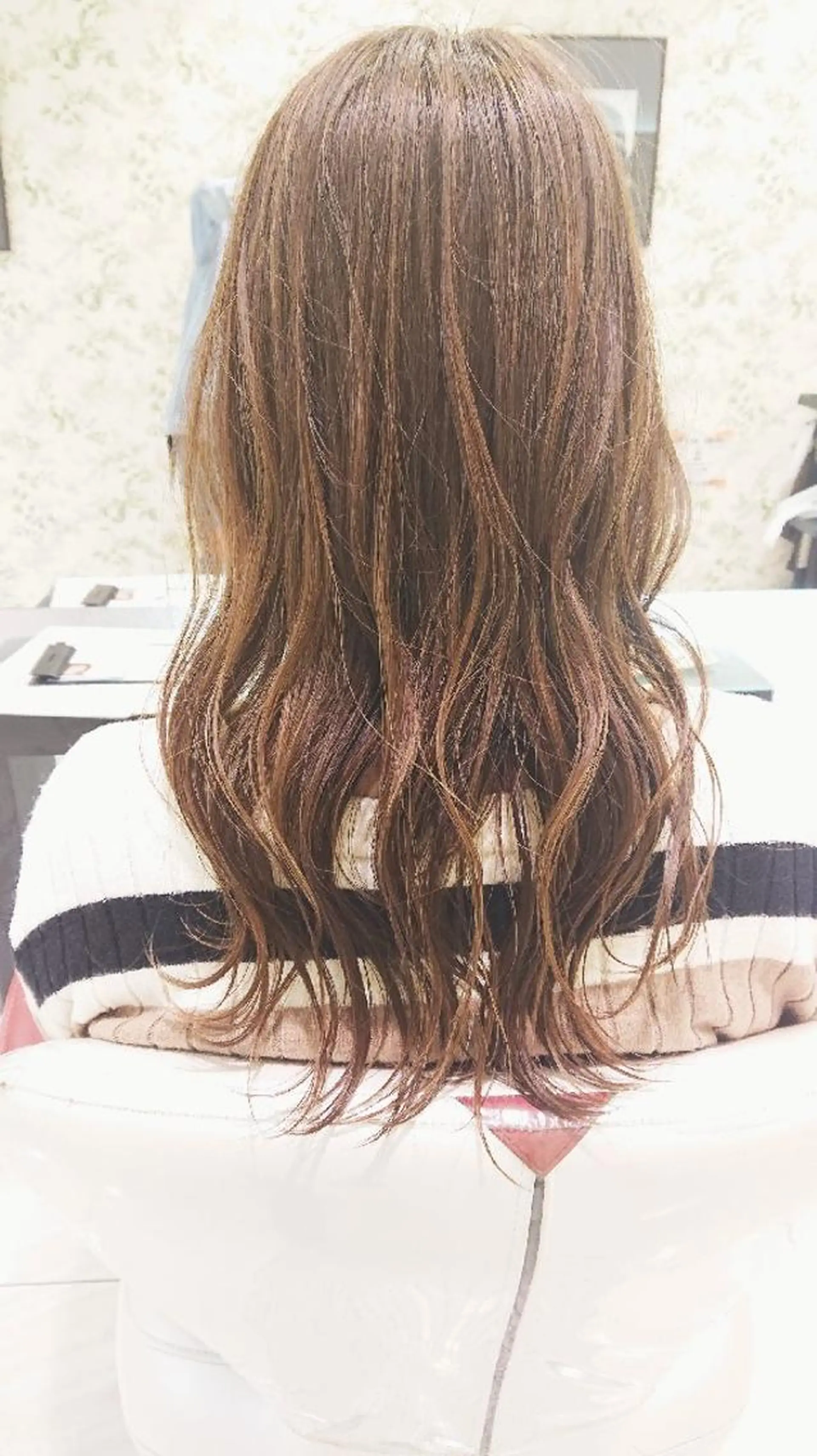 ロング カラー アッシュ ハイライトカラー ハイライト ✨技術講師.艶髪✨ ✂︎佐久間✂︎のヘアスタイル