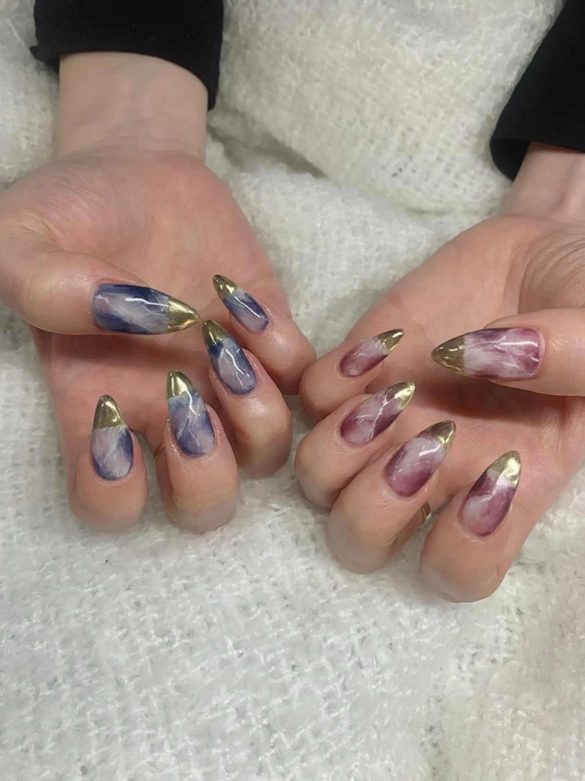 ネイル ミラーネイル ニュアンスネイル *･*MIMnail *･゜ﾟ･*:･*のネイルデザイン