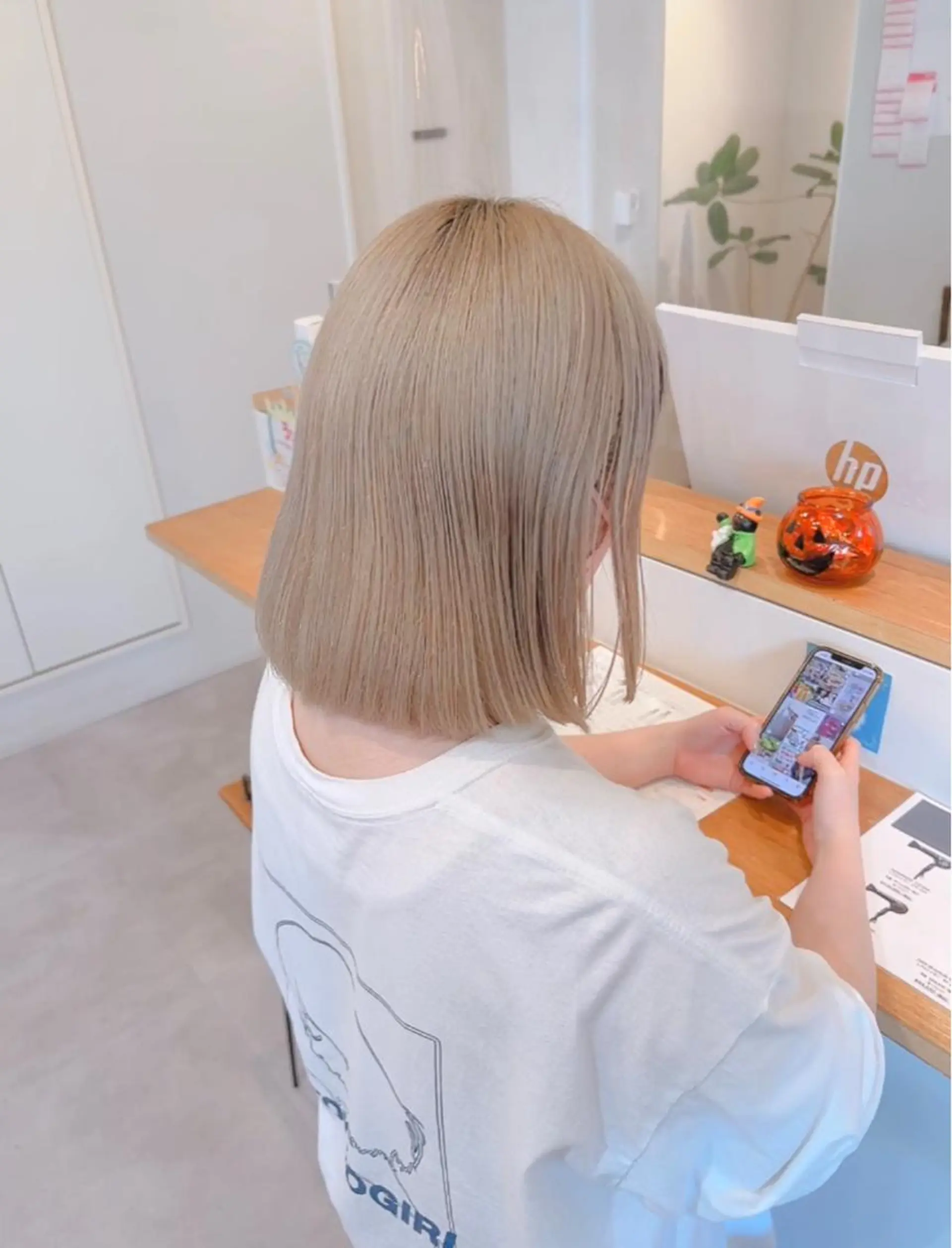 ミディアム エクシア ニシキタのヘアスタイル