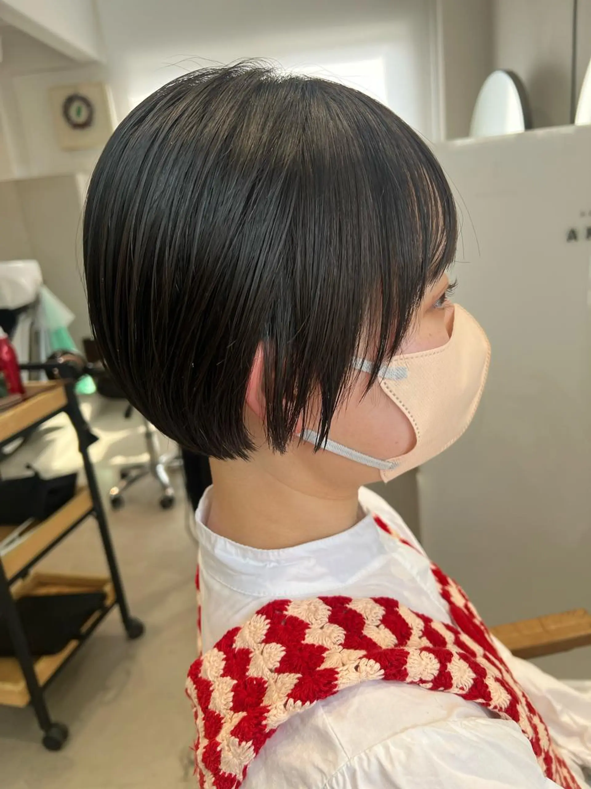 ショート ヘアアレンジ ボブ APREKO SAYAKAのヘアスタイル