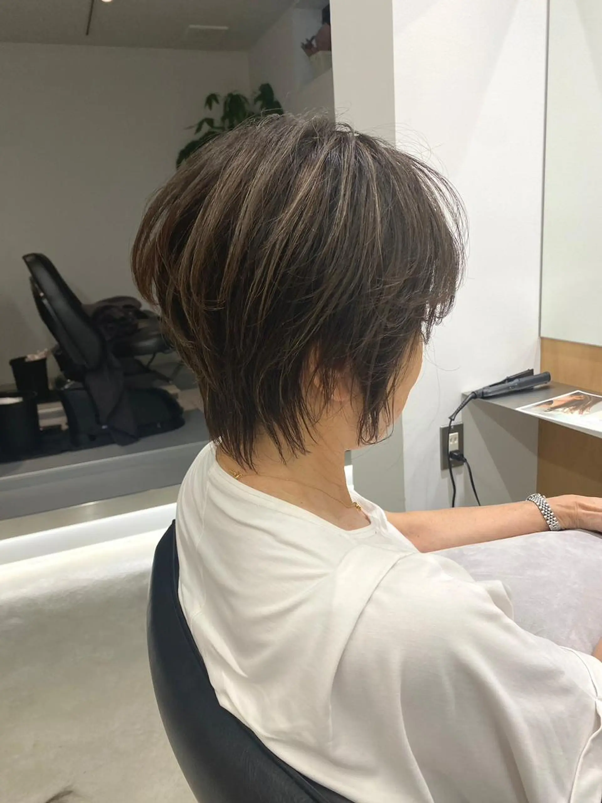 ショート カラー カット ヘアカラー トリートメント ショート/茅ヶ崎 タカハシ タクロウのヘアスタイル