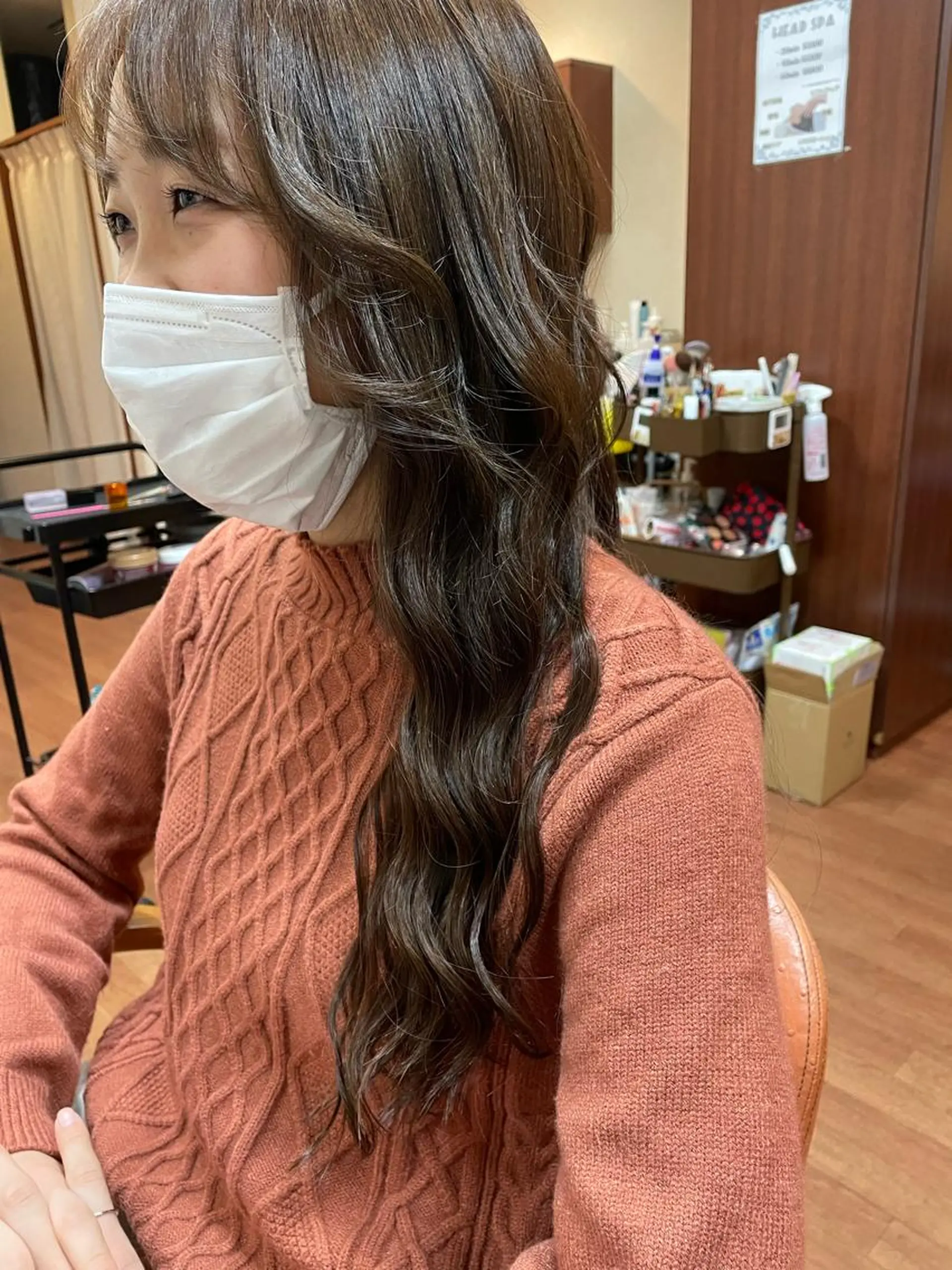 ロング カット エクステ Vyuha ビューハのヘアスタイル