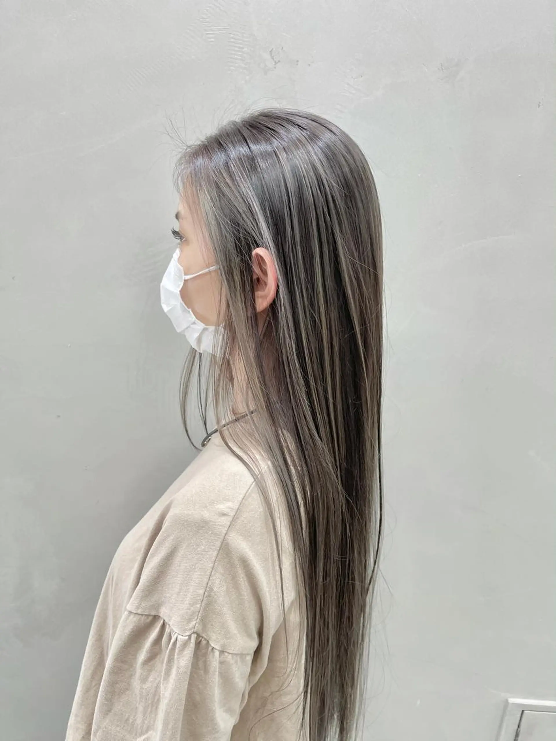 ロング カラー ヘアアレンジ アディクシーカラー ブリーチ ケアブリーチ ハイライトカラー ハイライト ヘアカラー filo byFeria渋谷所属・ハイライト/透明感 髪質改善/石田幸輔のヘアスタイル