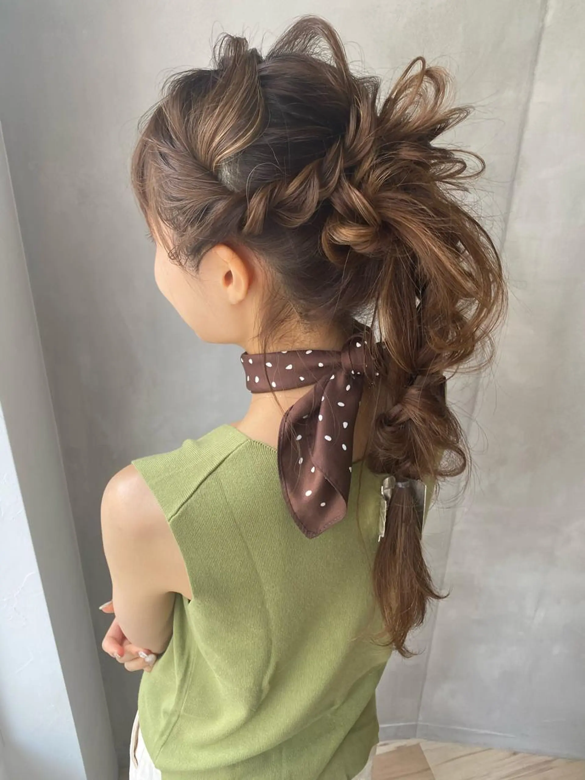 ヘアアレンジ ヘアセット omocha hair salon所属・大嶋 伸吾のヘアスタイル