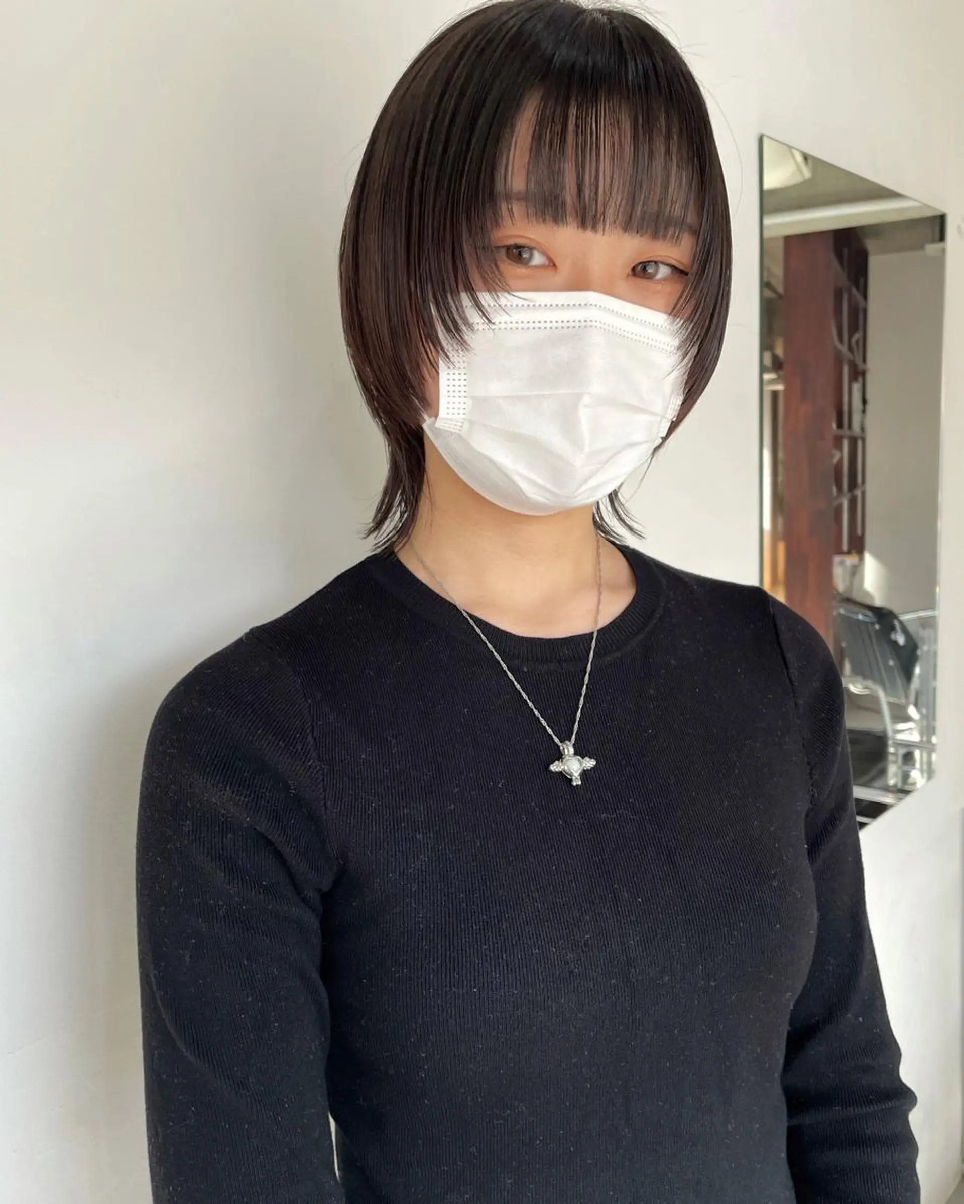 ショート カラー silo所属・silo MOKA 顔周りカット🦦のヘアスタイル