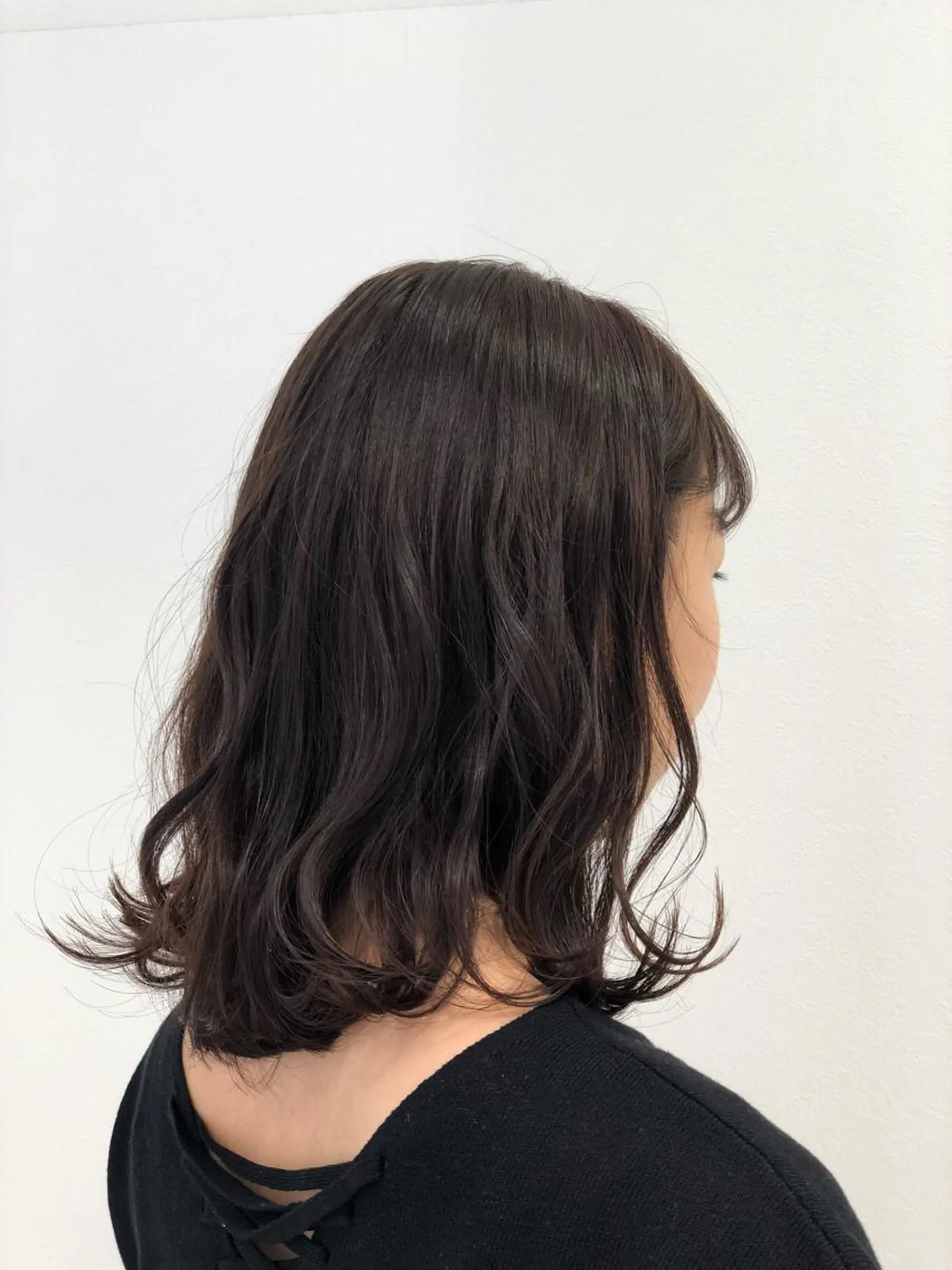 ミディアム カラー カット ヘアカラー トリートメント 渡邉 ケイジのヘアスタイル
