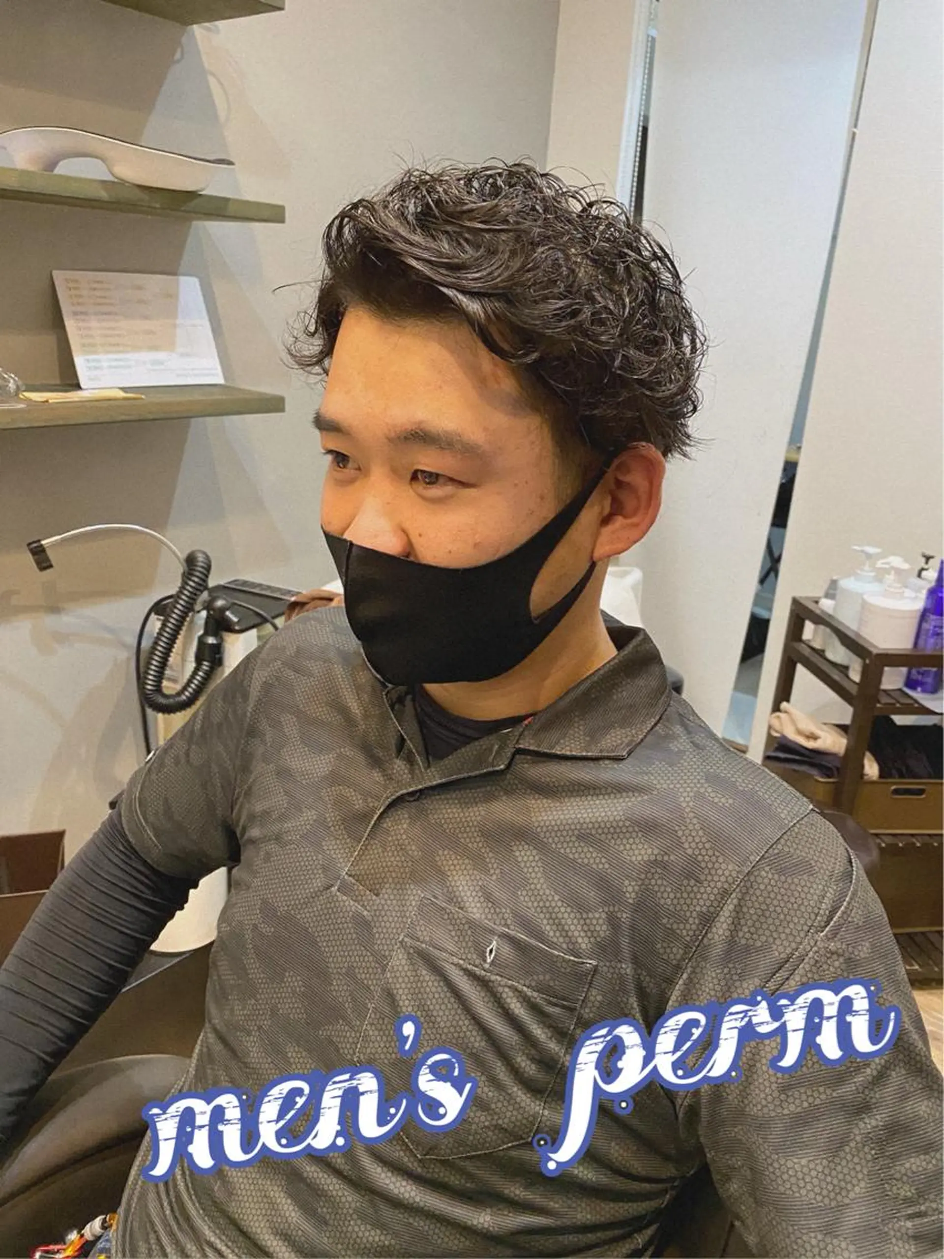 パーマ メンズ RIRŪA所属・プルシールエクステ ちゃきのヘアスタイル