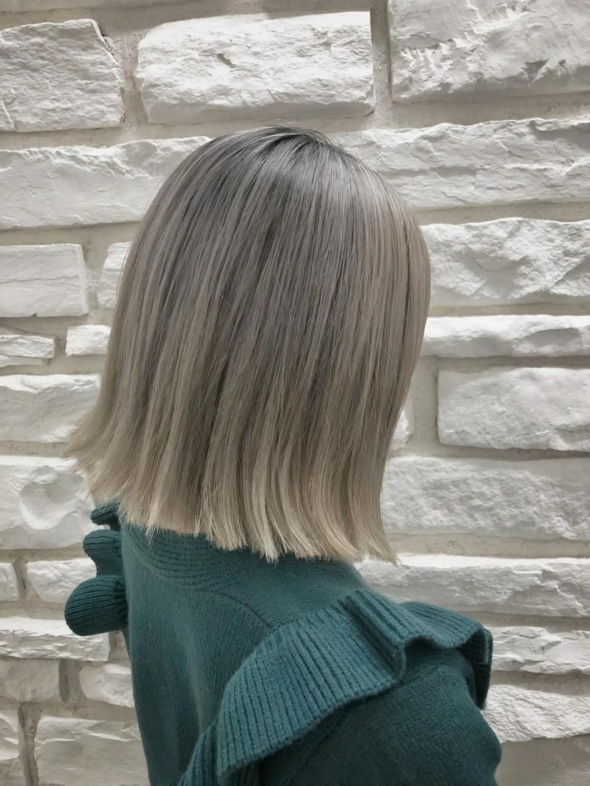 ショート ヘアカラー トリートメント ✨艶感/透け感✨Sherry所属・艶髪/ハイトーン Sherryのヘアスタイル