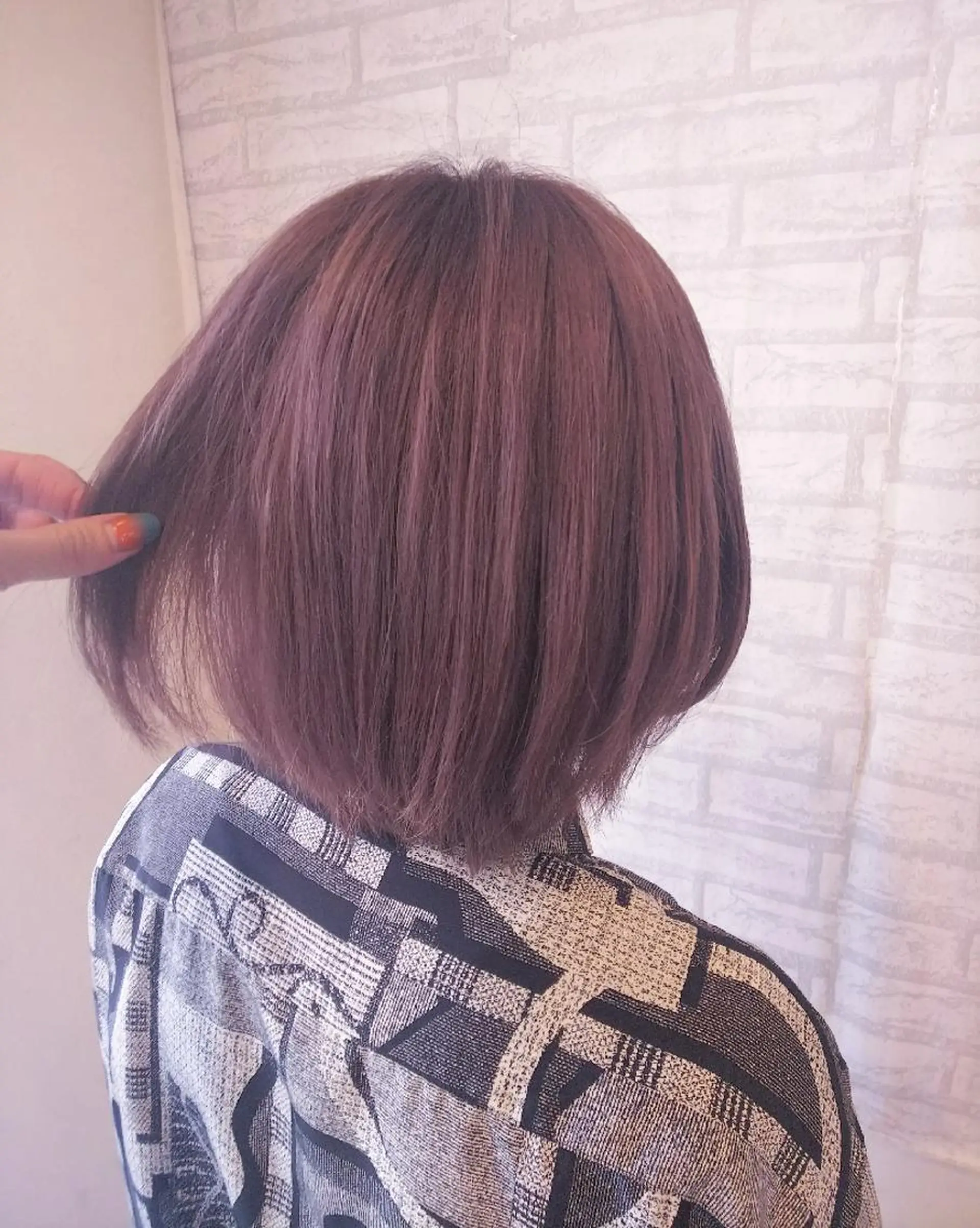 ショート カラー JIL BLAN 京都所属・RU RIのヘアスタイル