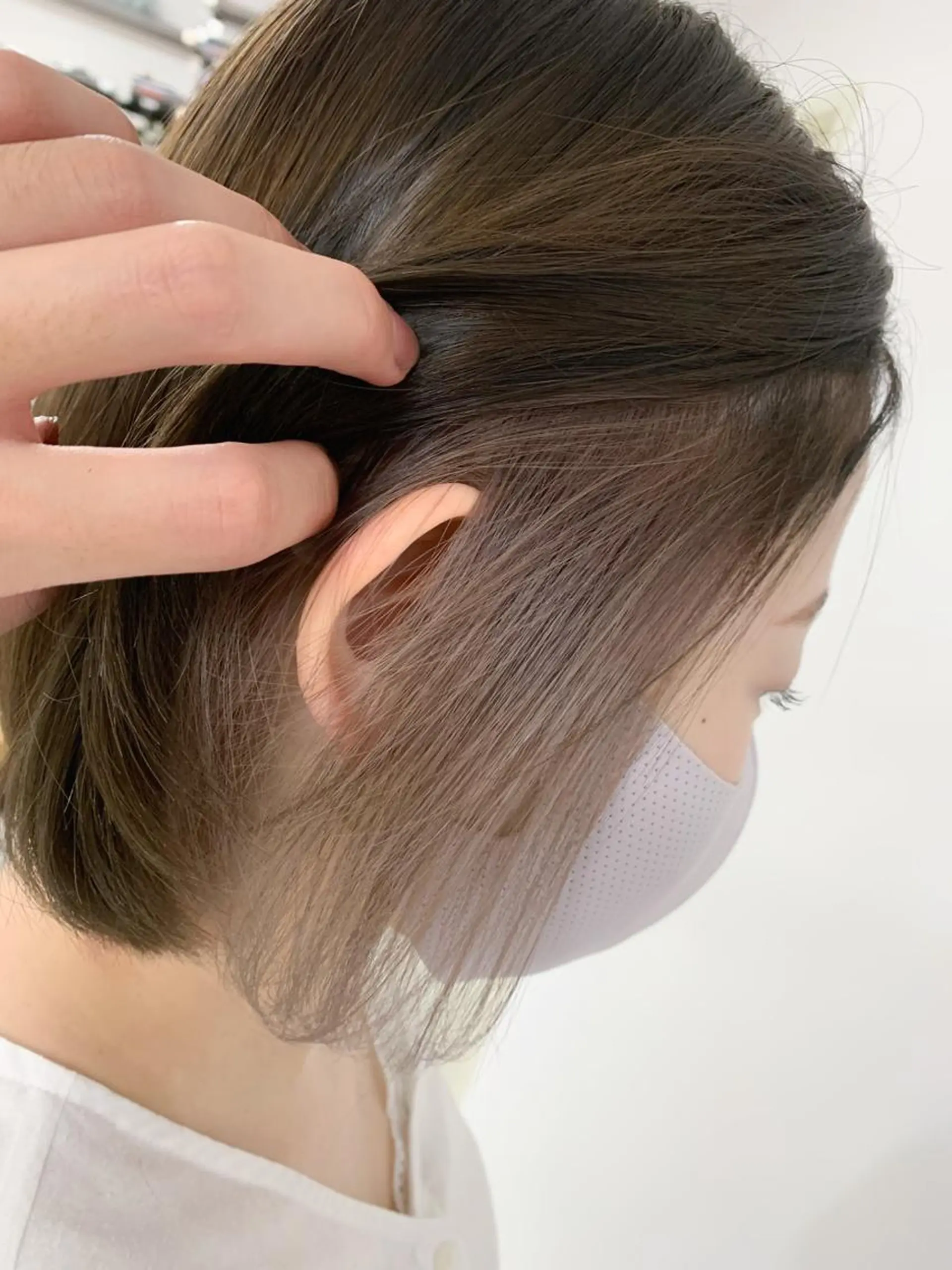 ミディアム ヘアカラー 🥇近藤 恭輔🥇 Recharme新保のヘアスタイル