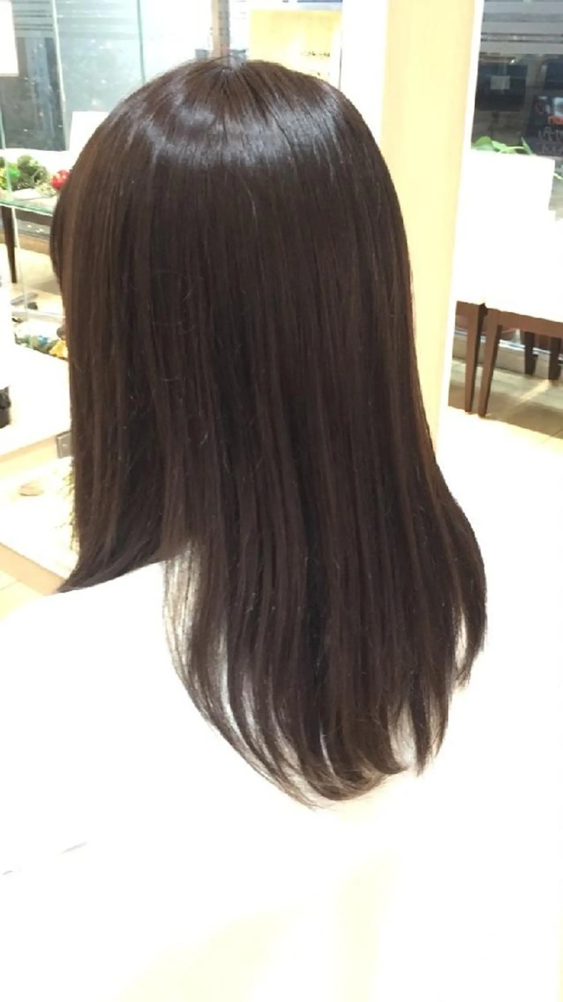 セミロング カラー ヘアカラー 山内 佐江子のヘアスタイル