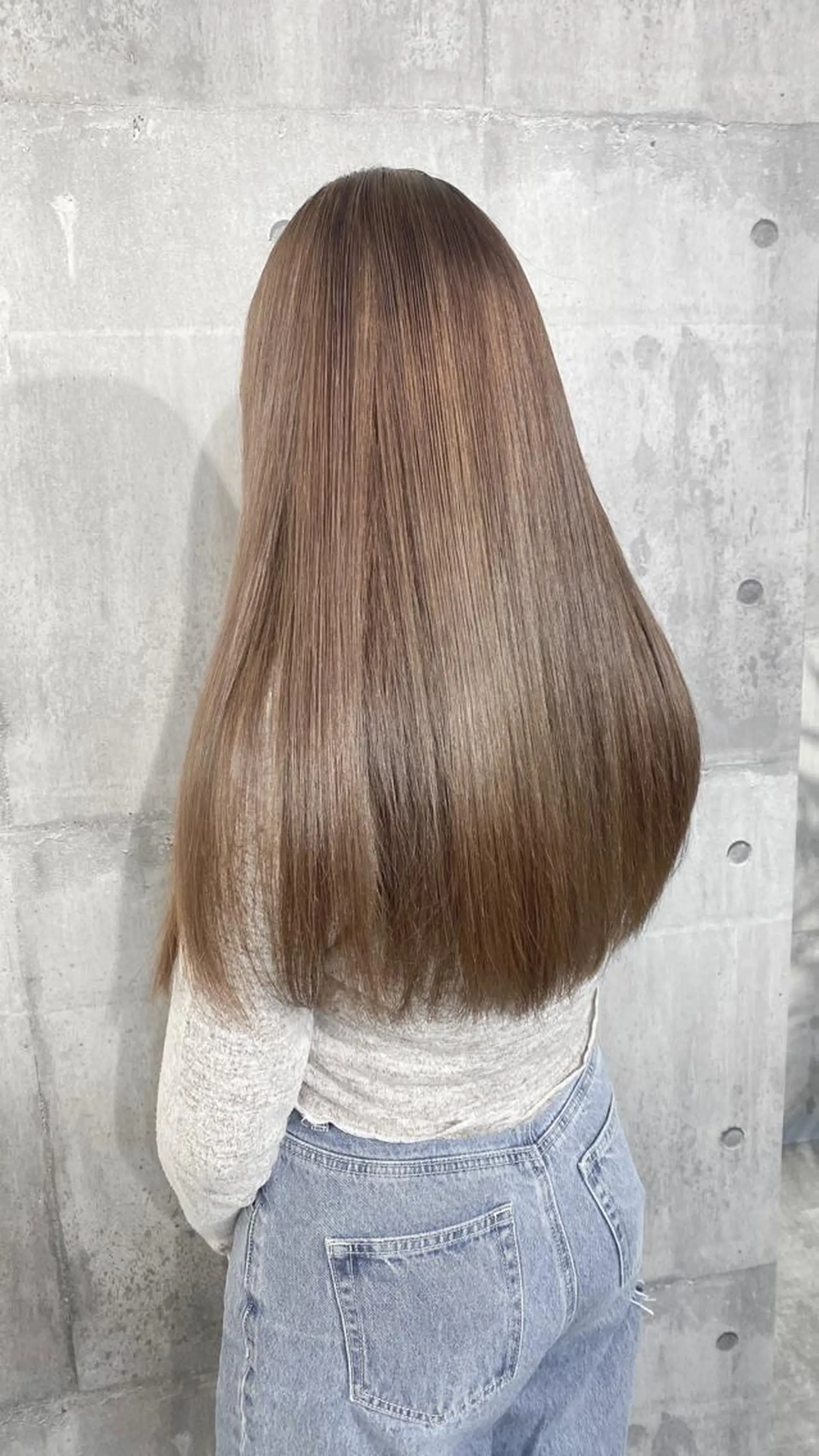 ロング カット ヘアカラー Maison 寺尾拓朗のヘアスタイル