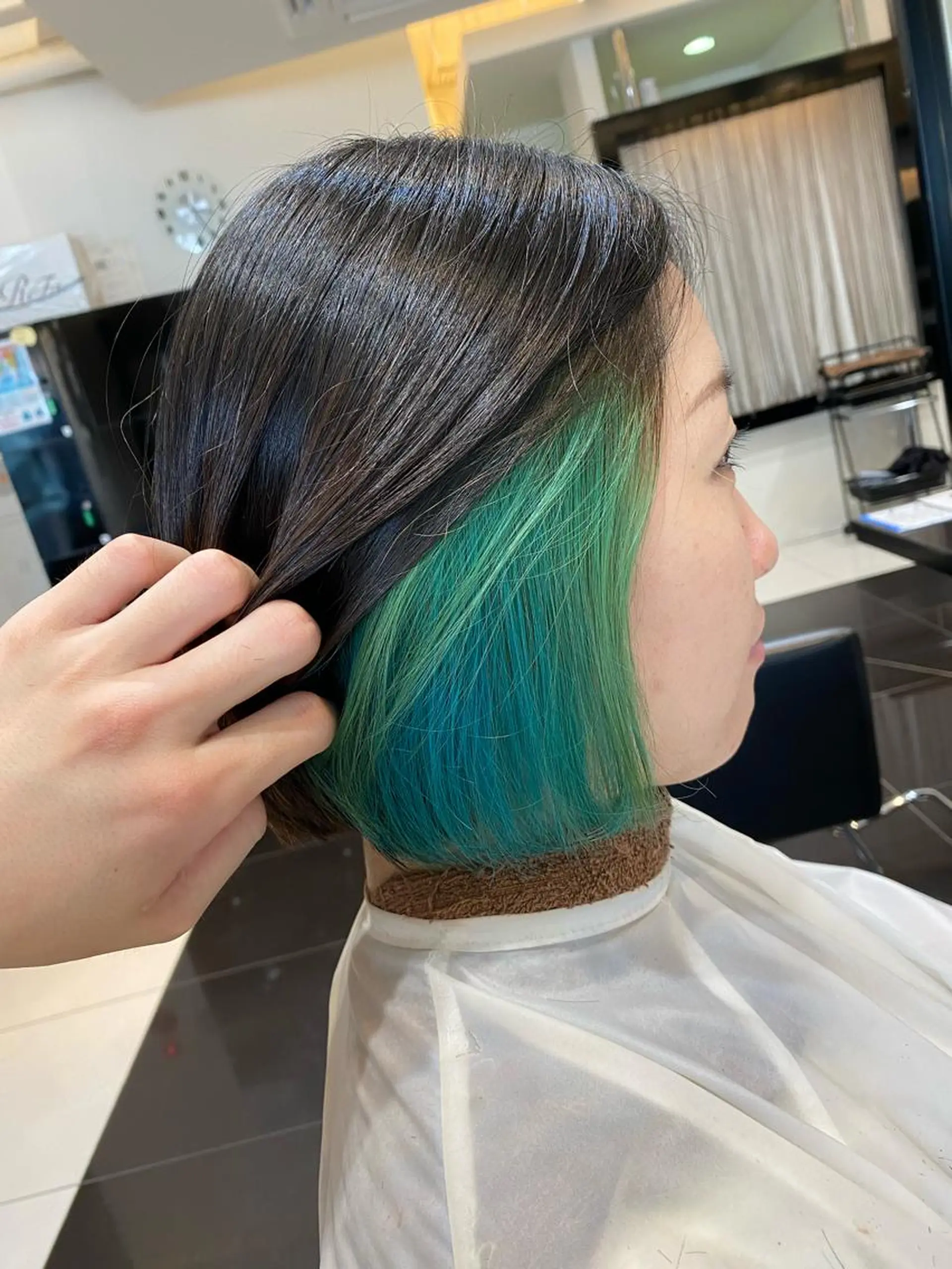 ショート カラー インナーカラー ショートヘア adept北千住店所属・✨髪質改善＆ボブ✨ 近藤 凌のヘアスタイル