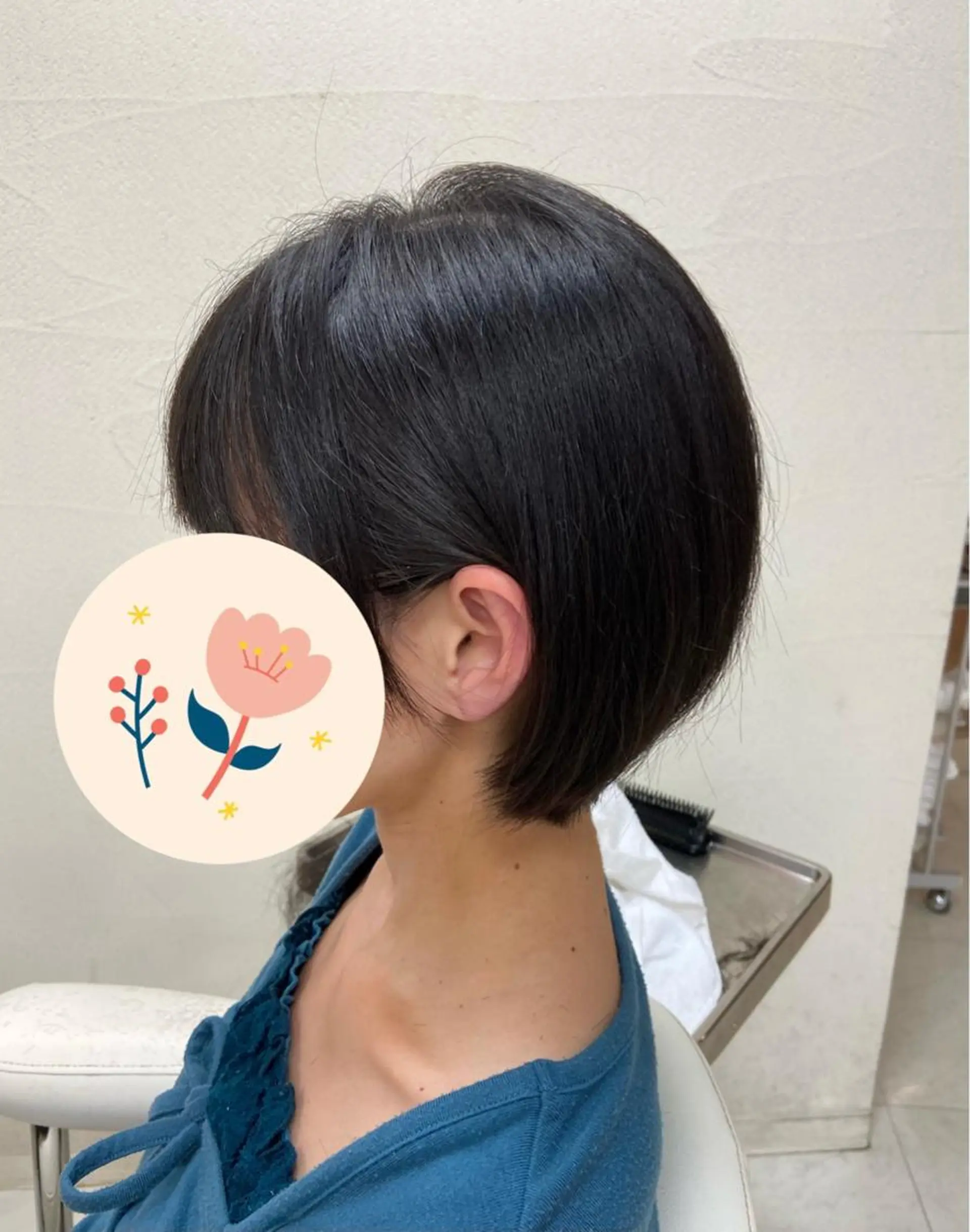 ショート ショートボブ ボブ ショートヘア 菊地 美憂のヘアスタイル