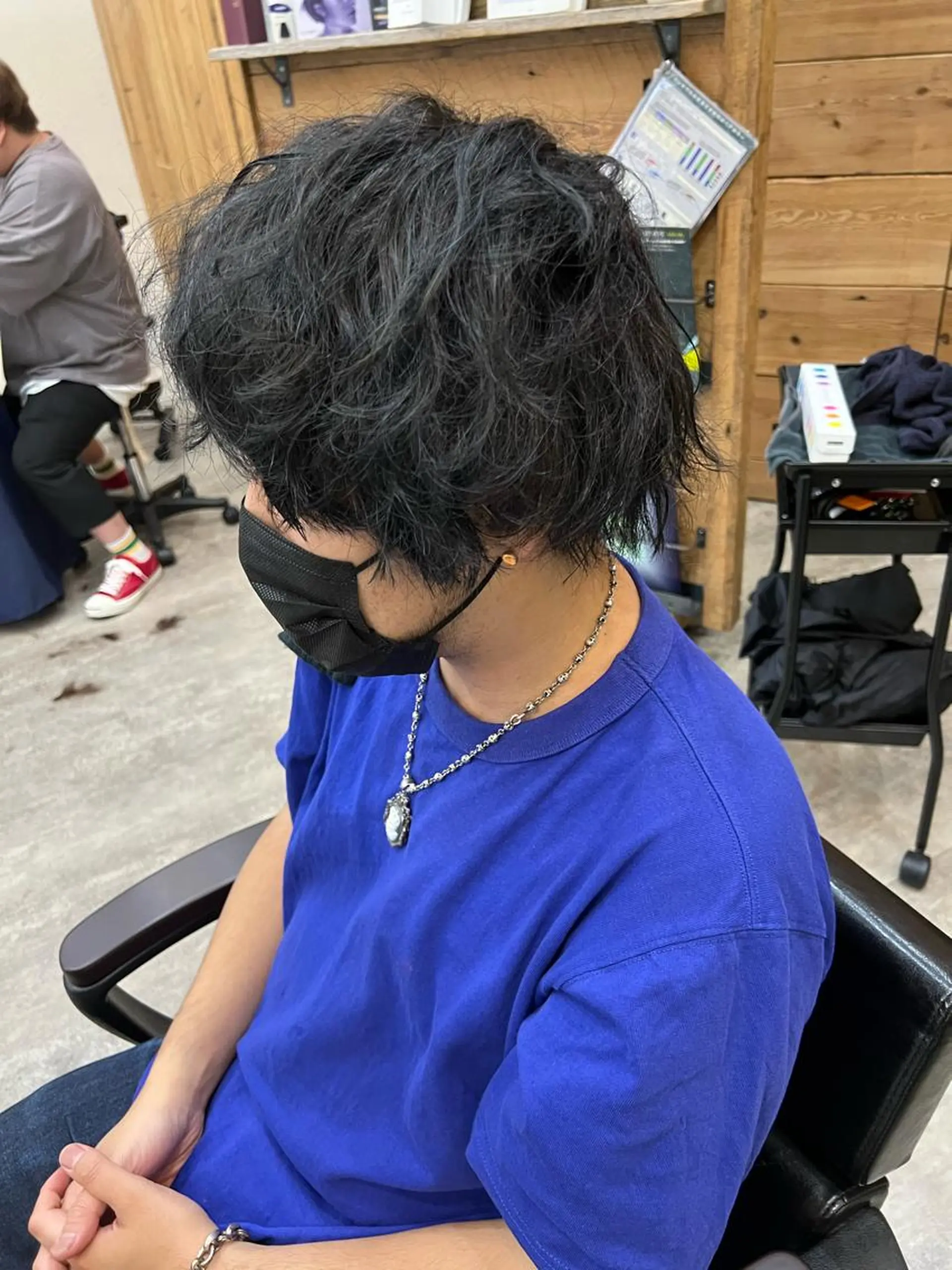 ショート カラー パーマ メンズ 🦋.*˚オタク美容 師アキバノノカ🦋のヘアスタイル