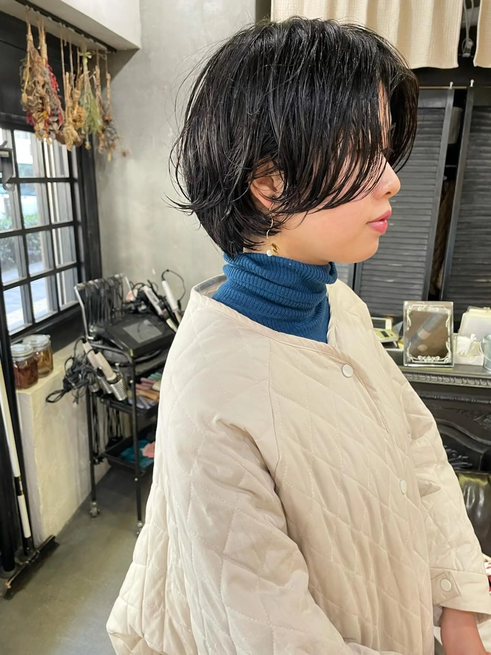 ショート パーマ カット パーマ トリートメント ショート・ボブ ・ウルフ✂︎IMAIのヘアスタイル