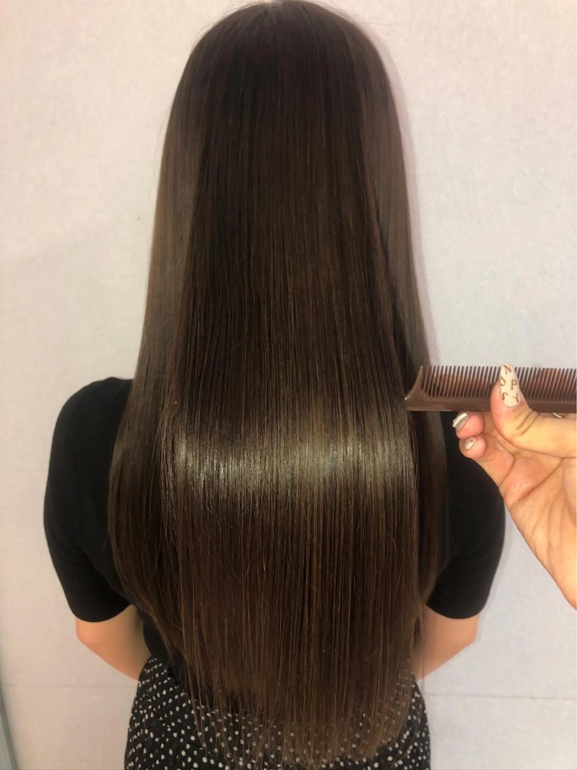 ロング パーマ トリートメント 酒井 里穂のヘアスタイル