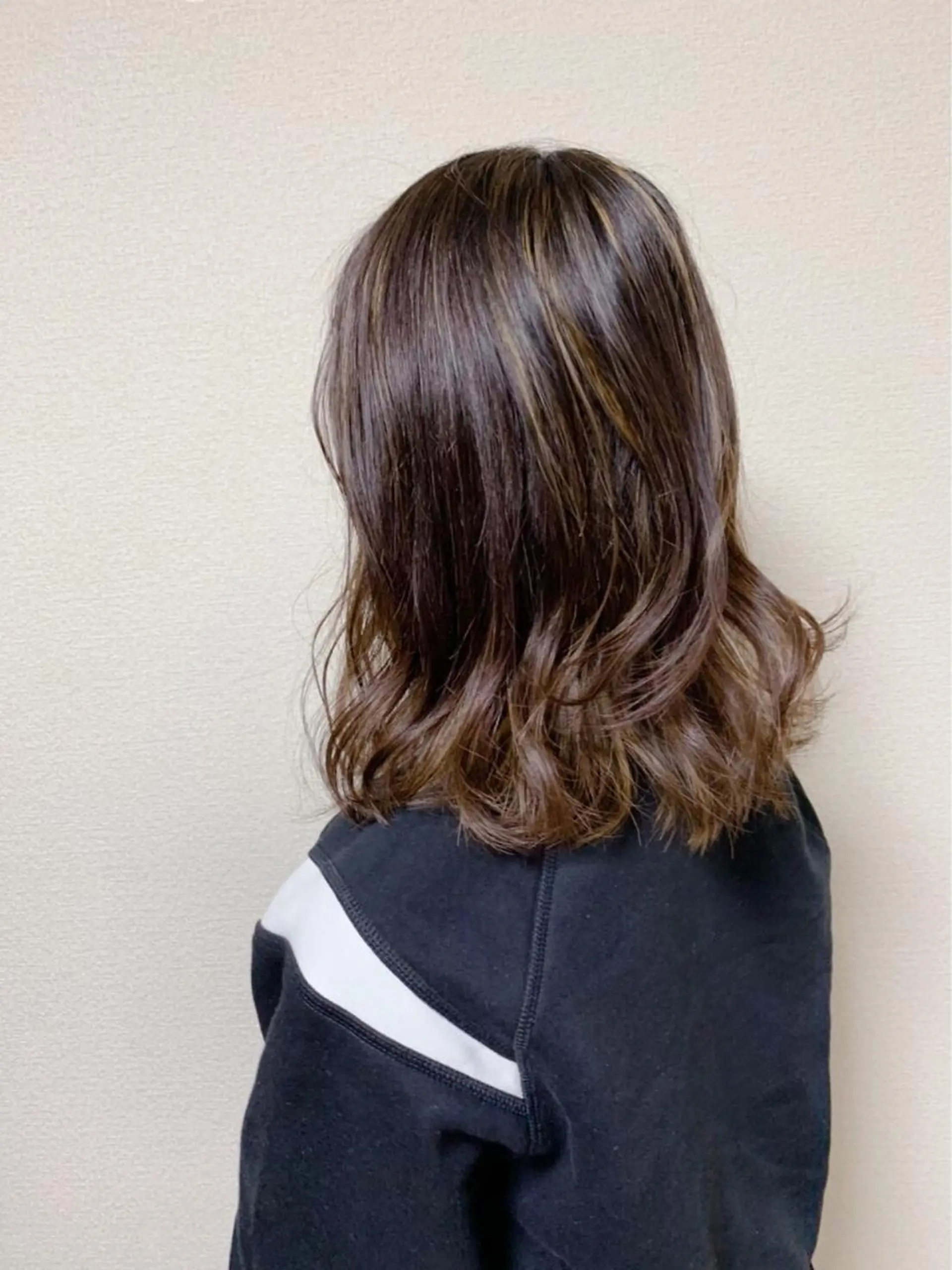 ミディアム カラー カット✂︎カラー堀切 美里のヘアスタイル